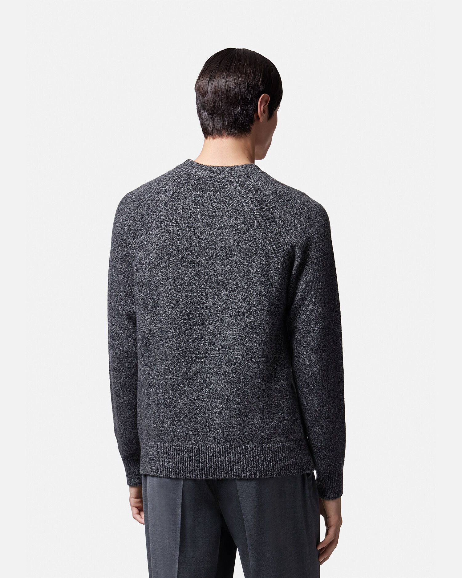 Greca Melang Cashmere Sweater