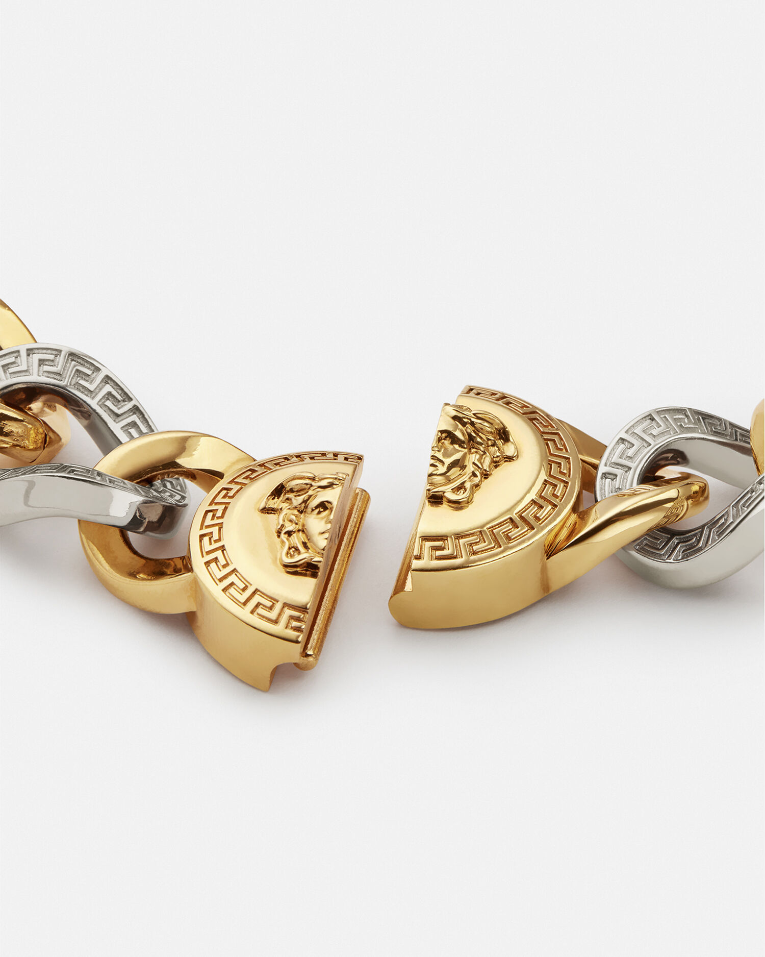 Medusa Chain Necklace Gold Versace US