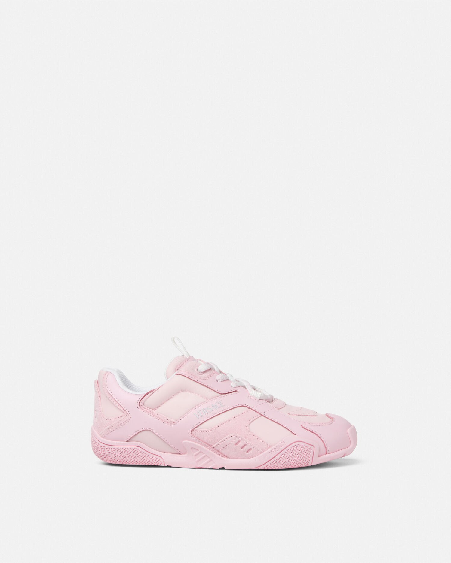 Versace pink sneakers cheap