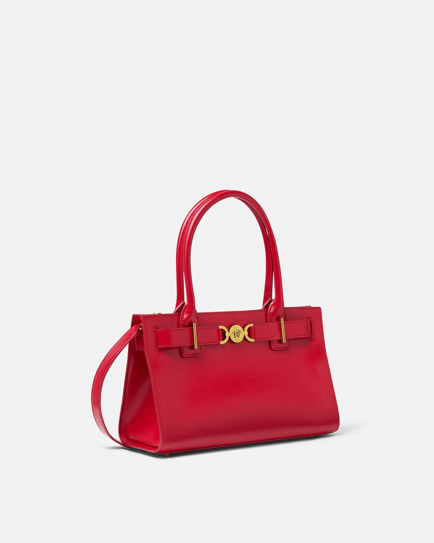 Versace red tote bag hotsell