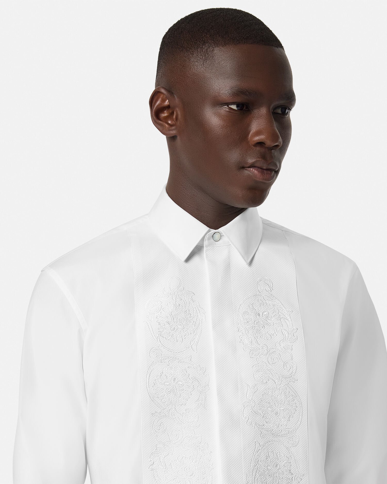 Camicia formale Barocco Bianco VERSACE IT