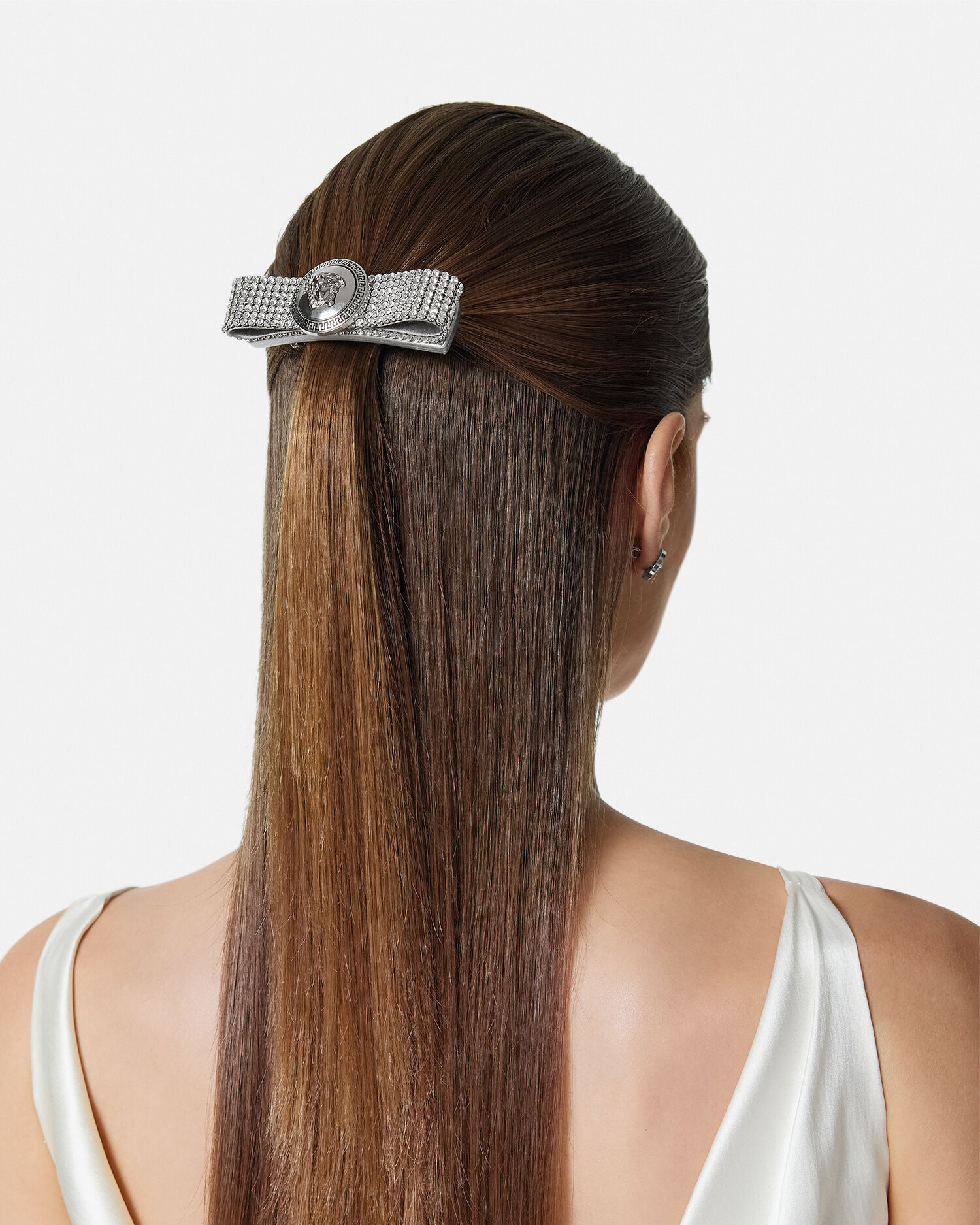 Versace inspired hair clip top