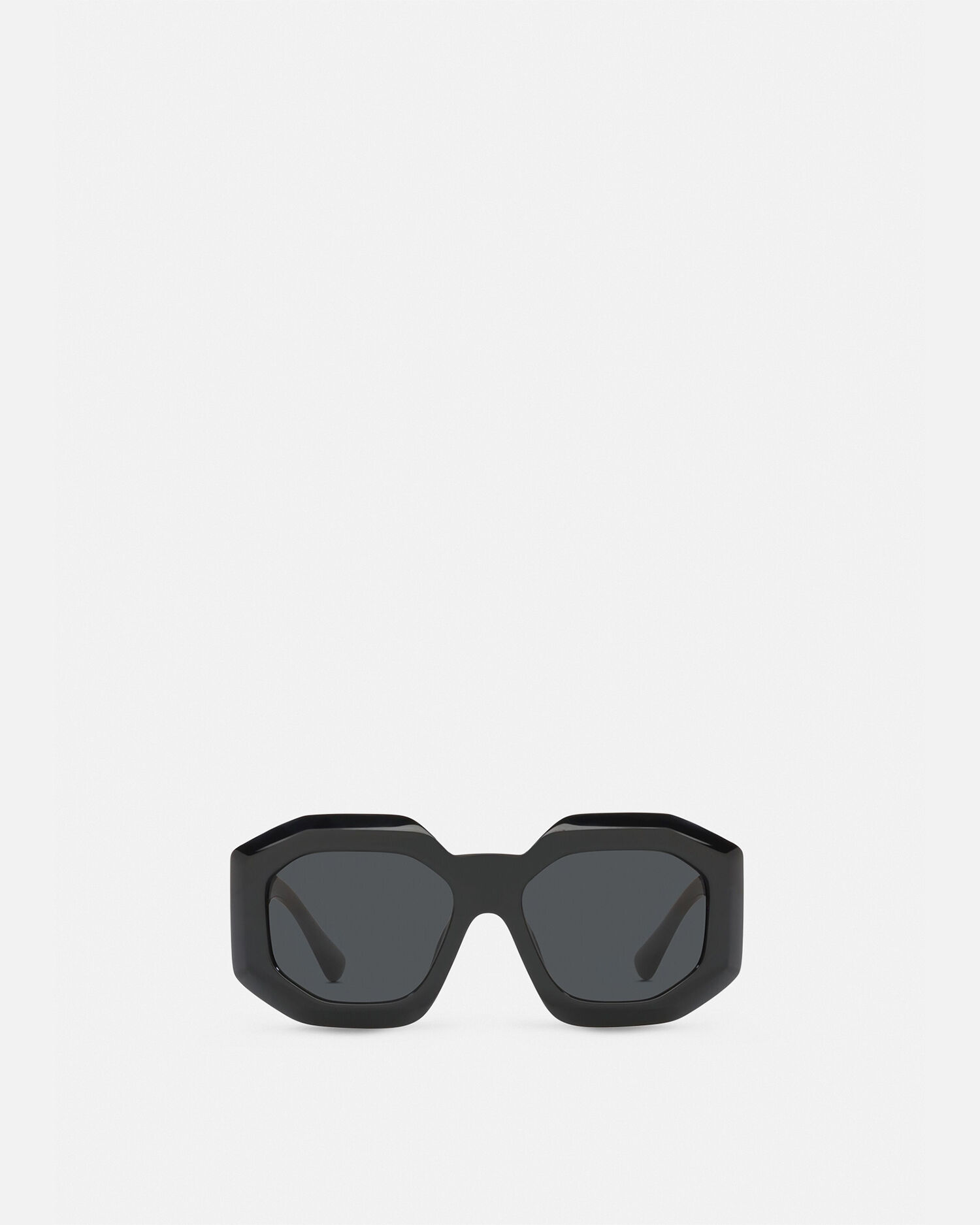 Maxi Medusa Biggie Squared Sunglasses Black VERSACE US