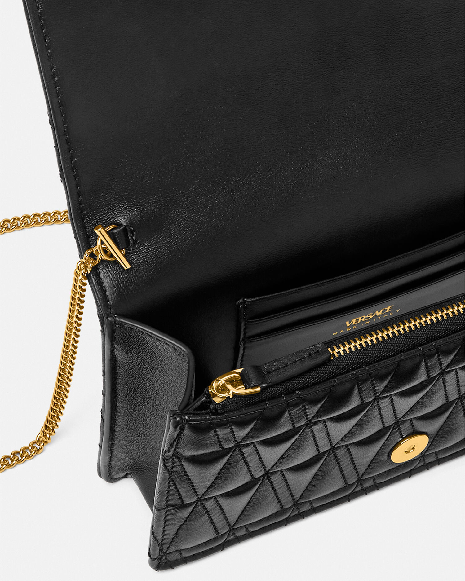 Versace shop virtus clutch
