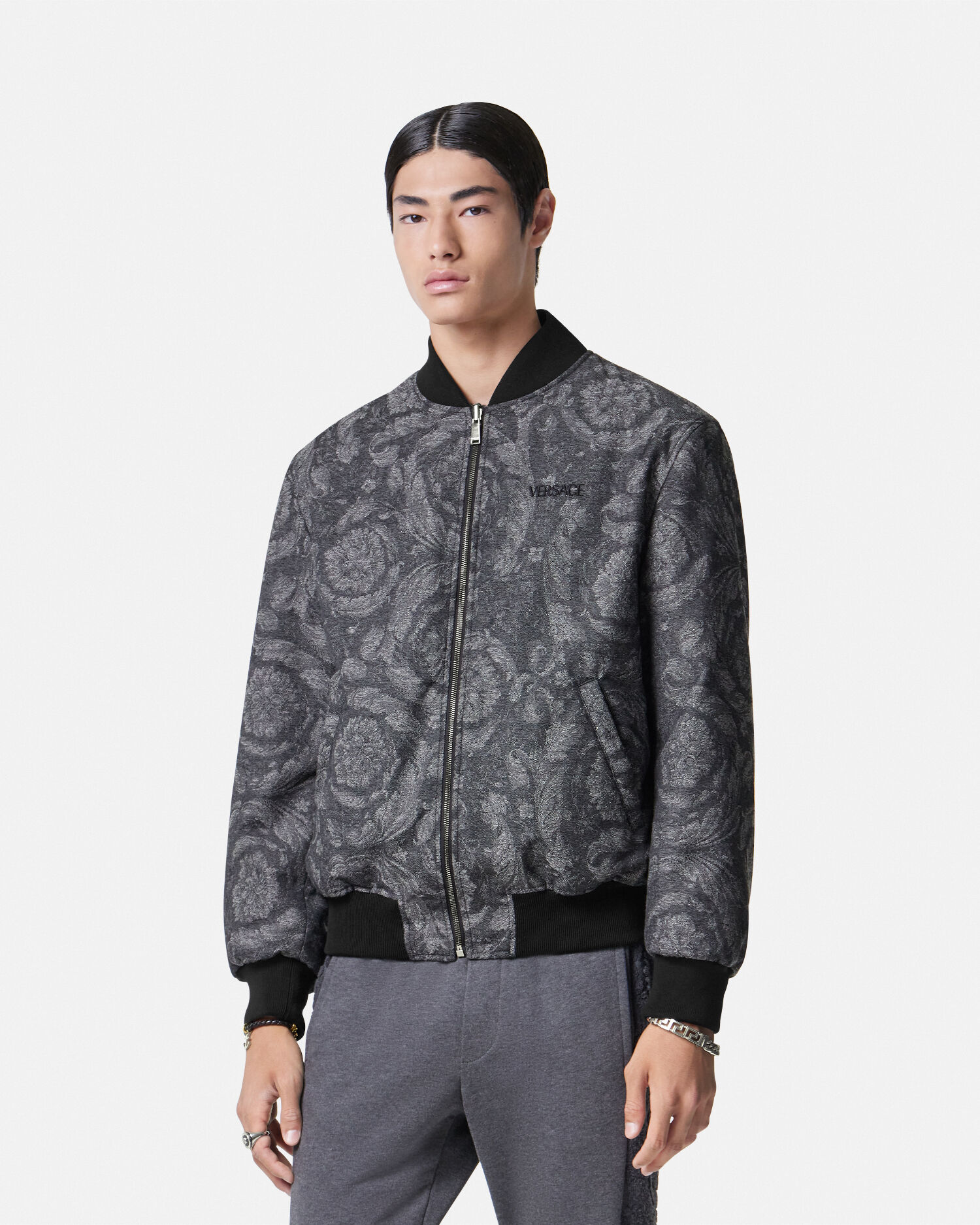 Barocco Reversible Bomber Jacket
