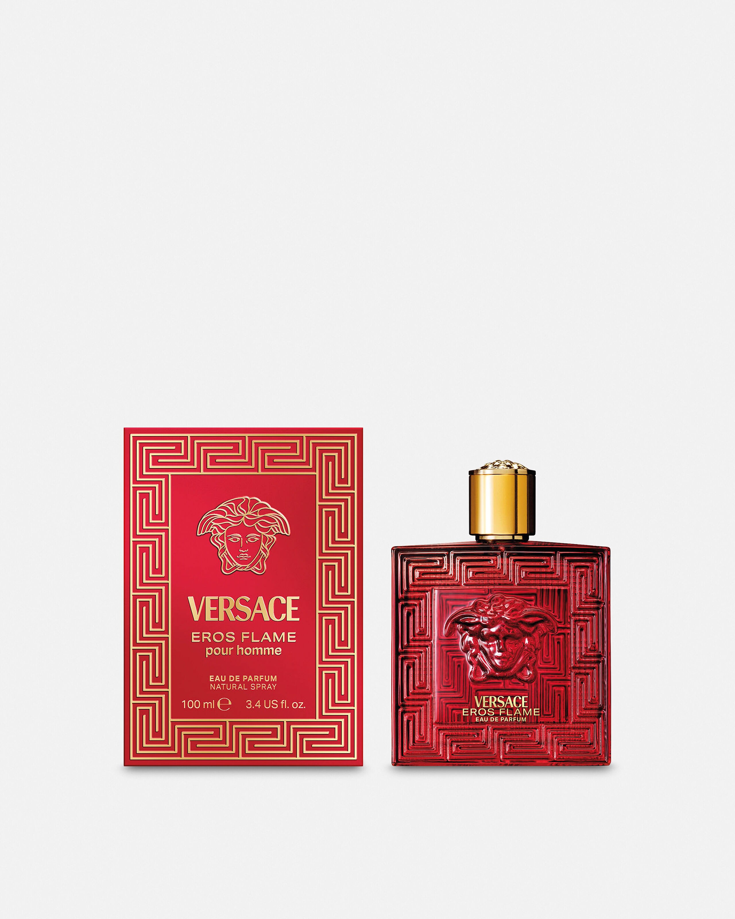 ヴェルサーチ エロス フレイム 100ml Eros Flame EDP 100 ml Red | VERSACE US