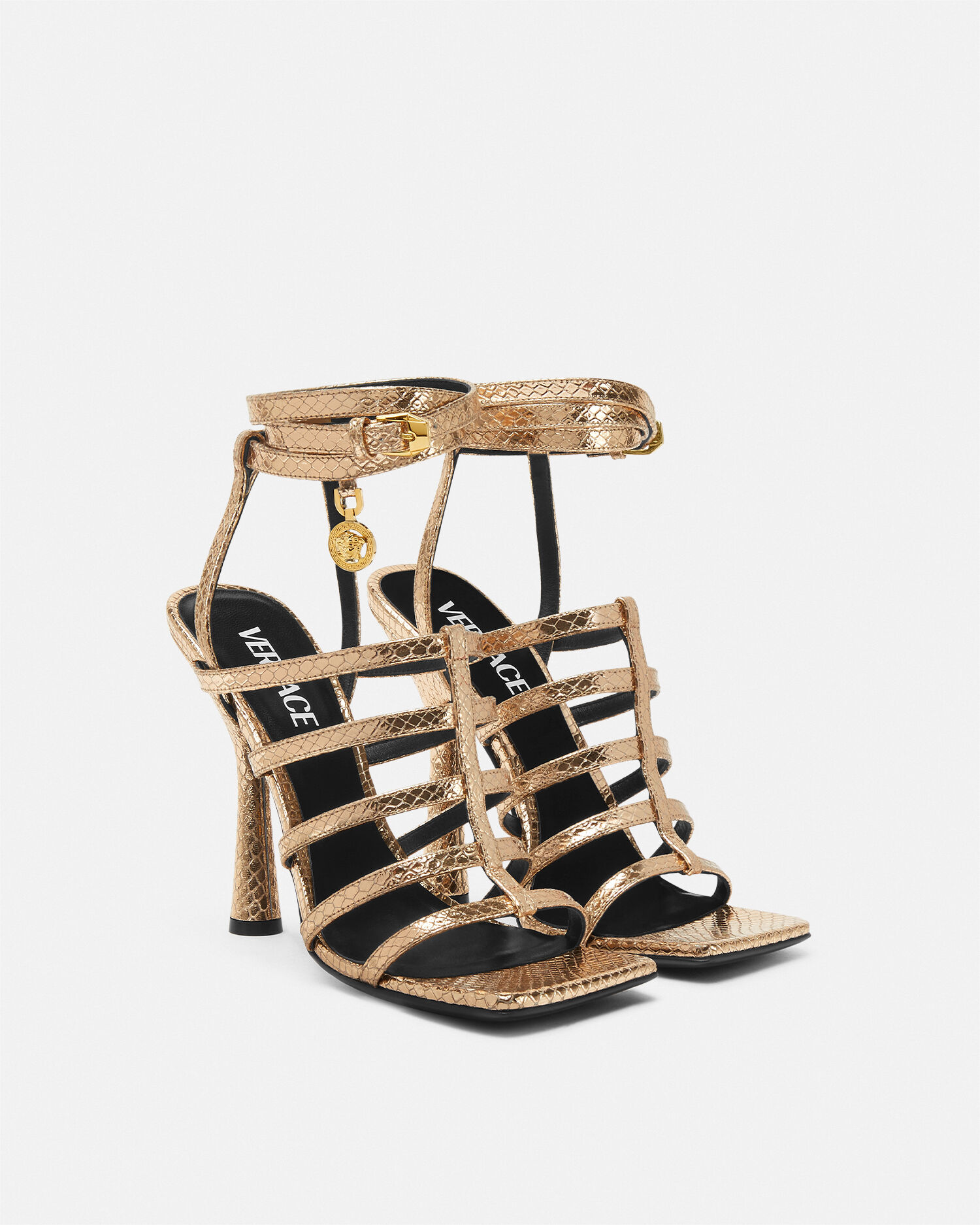 Versace snake sandals sales