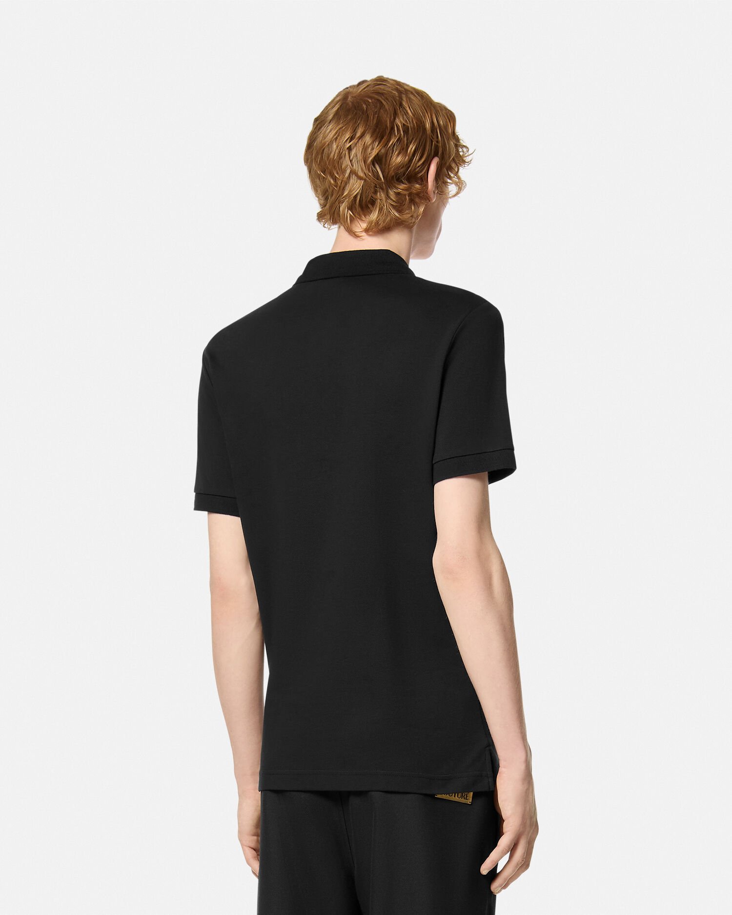 Logo Slim Fit Polo Shirt VERSACE