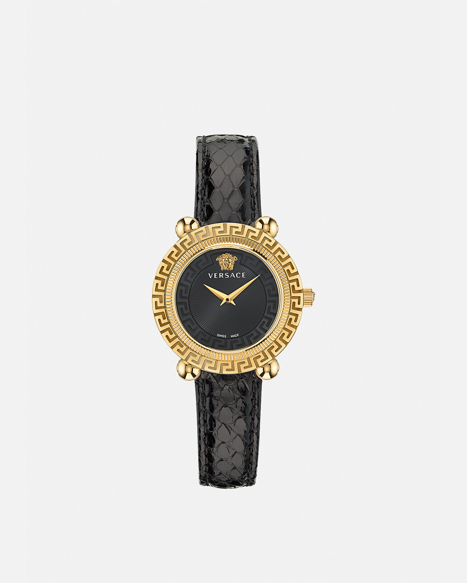 Orologio on sale versace nero