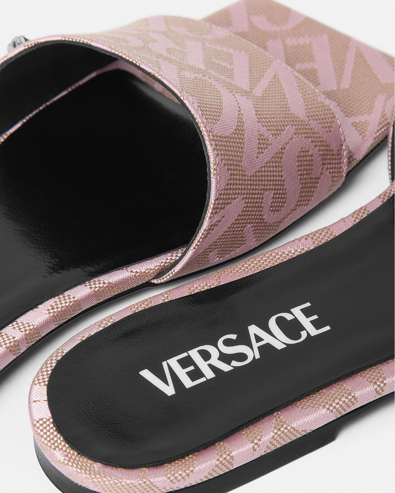 Versace Sandalias planas Versace Allover para Mujer Tienda Online EU