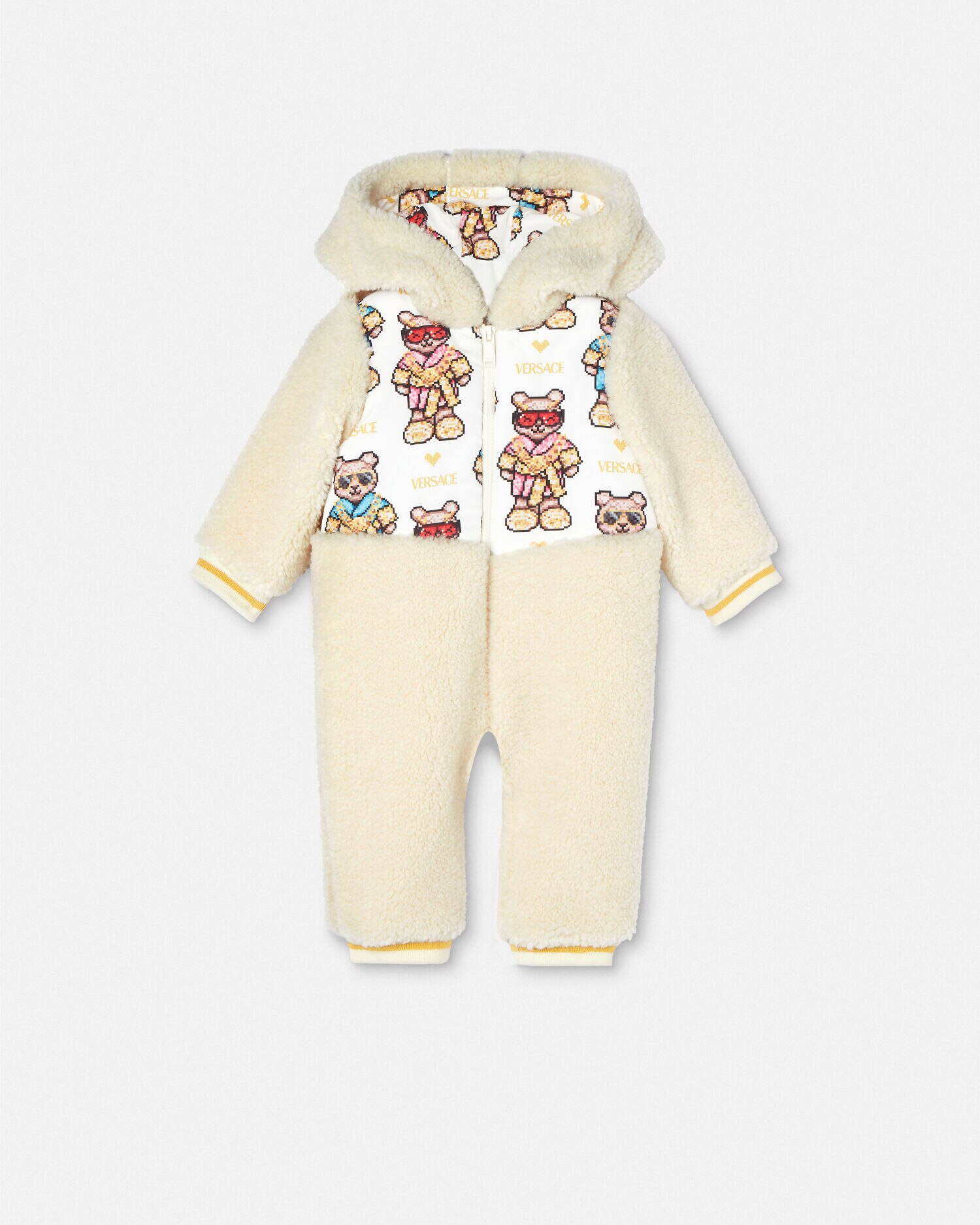 Pixel Teddy Baby Snowsuit