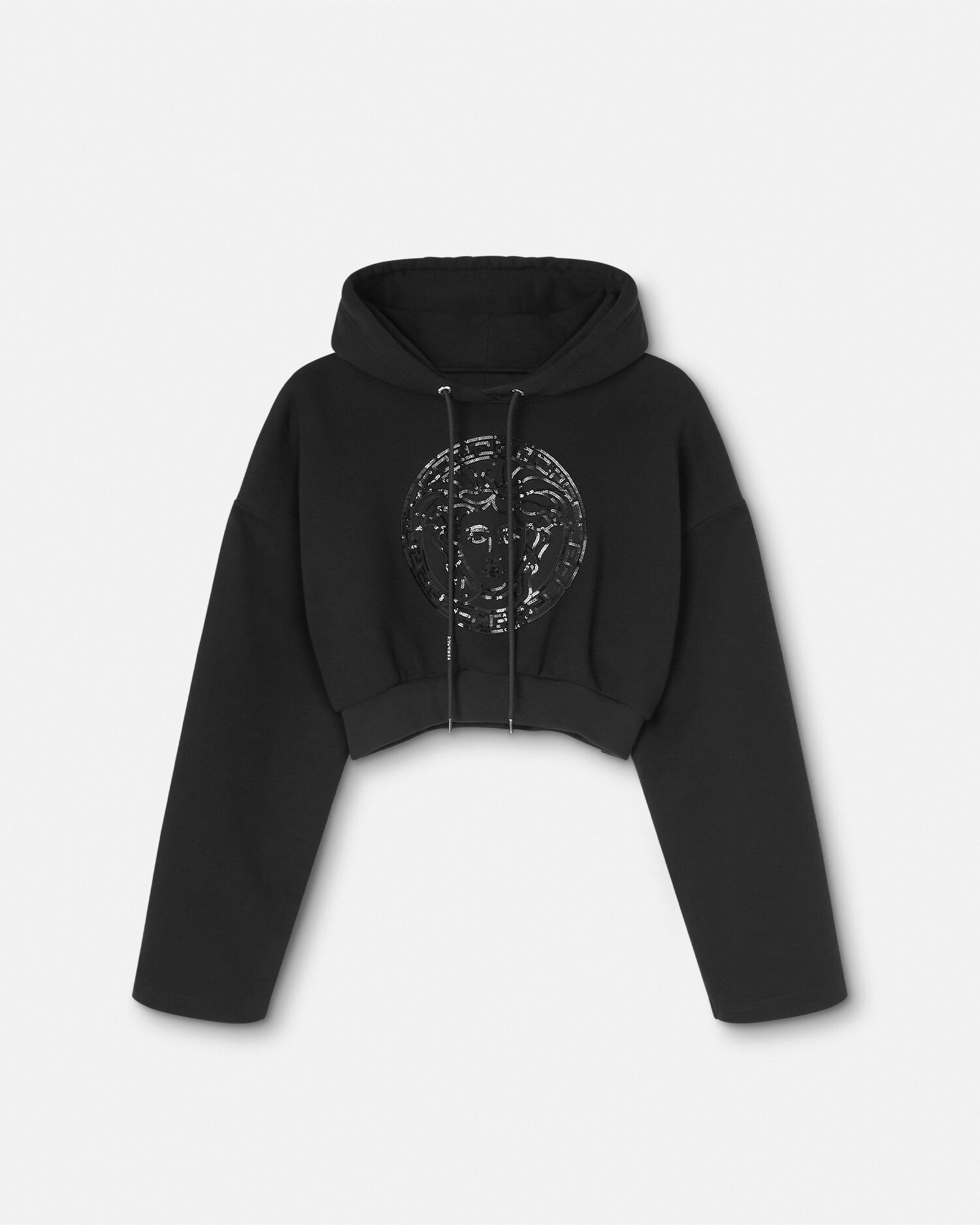 Versace crop top best sale hoodie