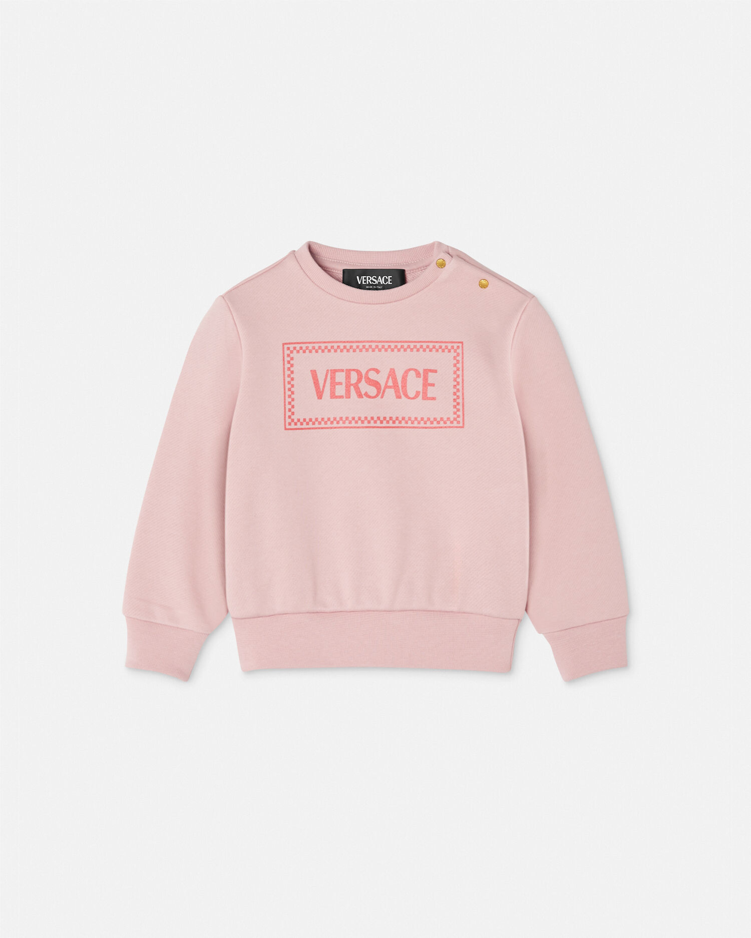 Vintage versace logo sweatshirt hotsell