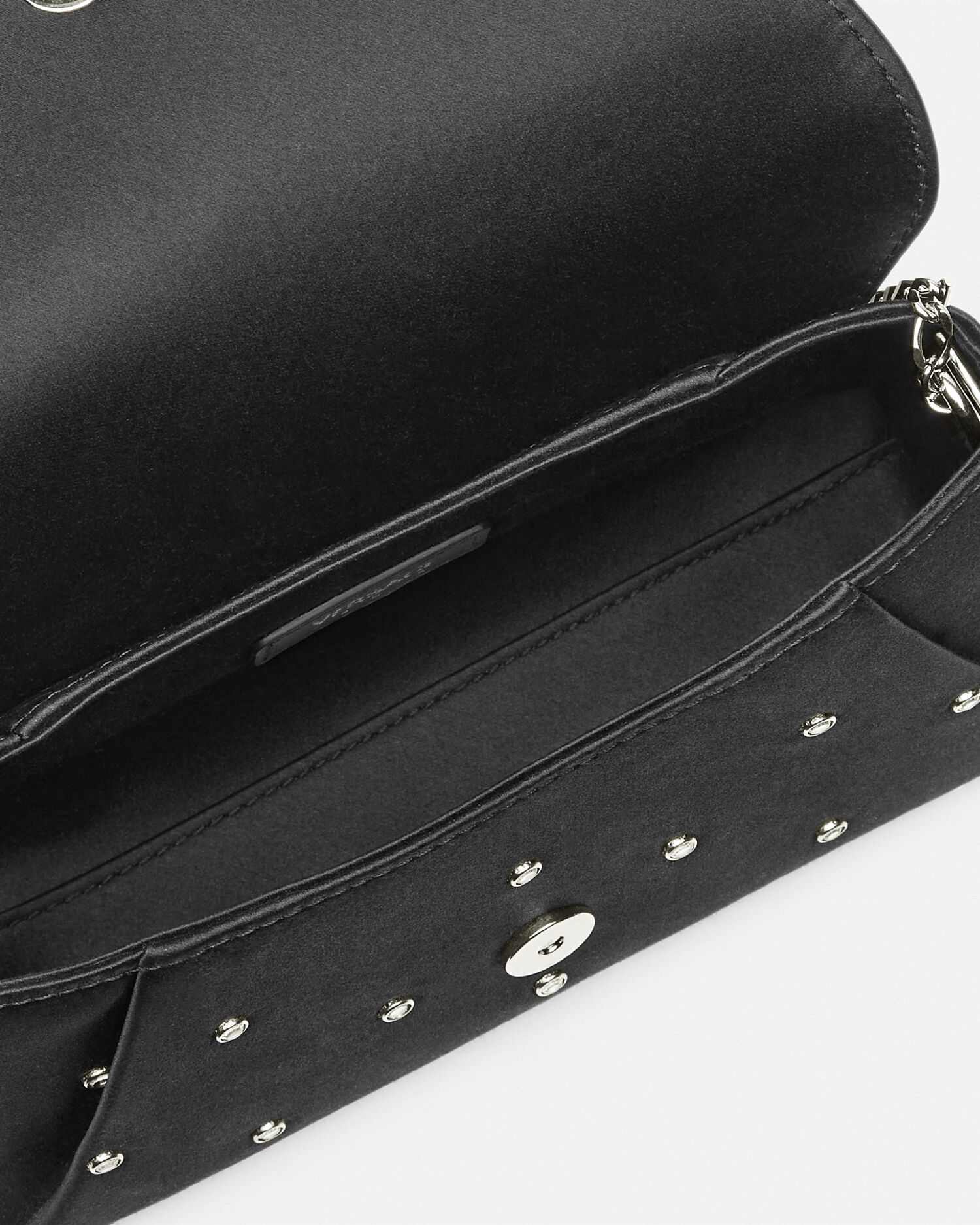 Cielo Stellato Gianni Ribbon Clutch | VERSACE US