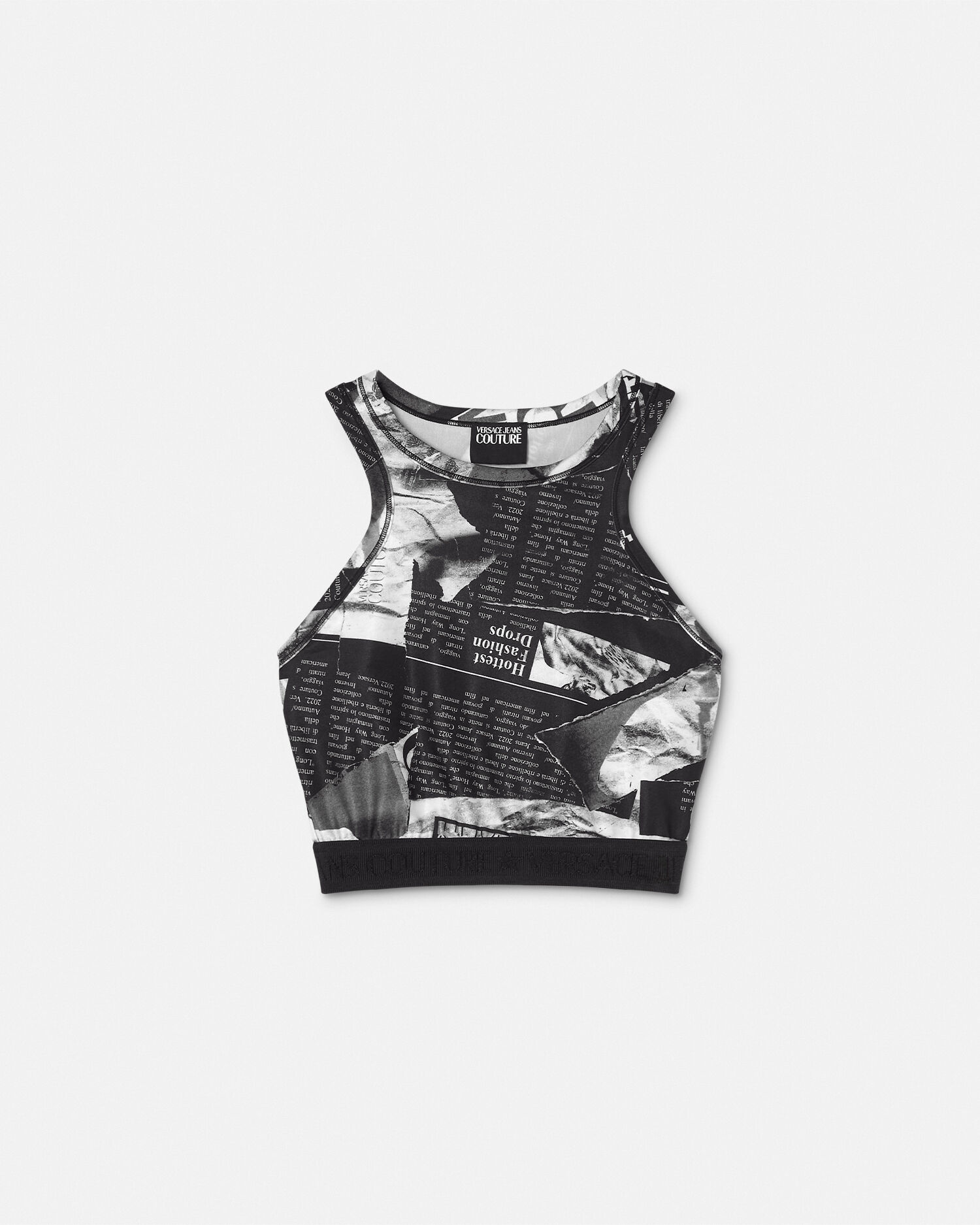 Versace cropped top 2025