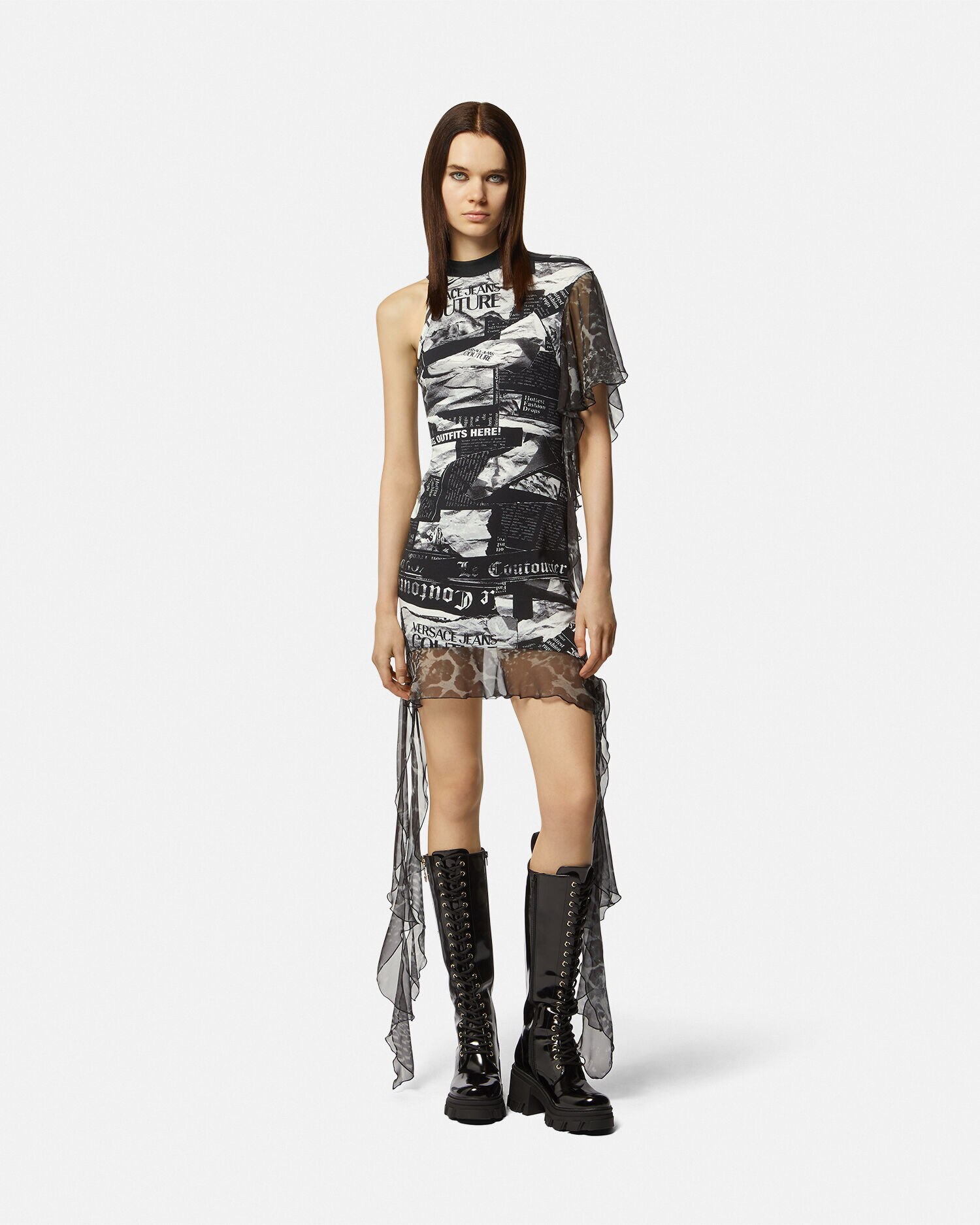 Versace on sale tabloid dress