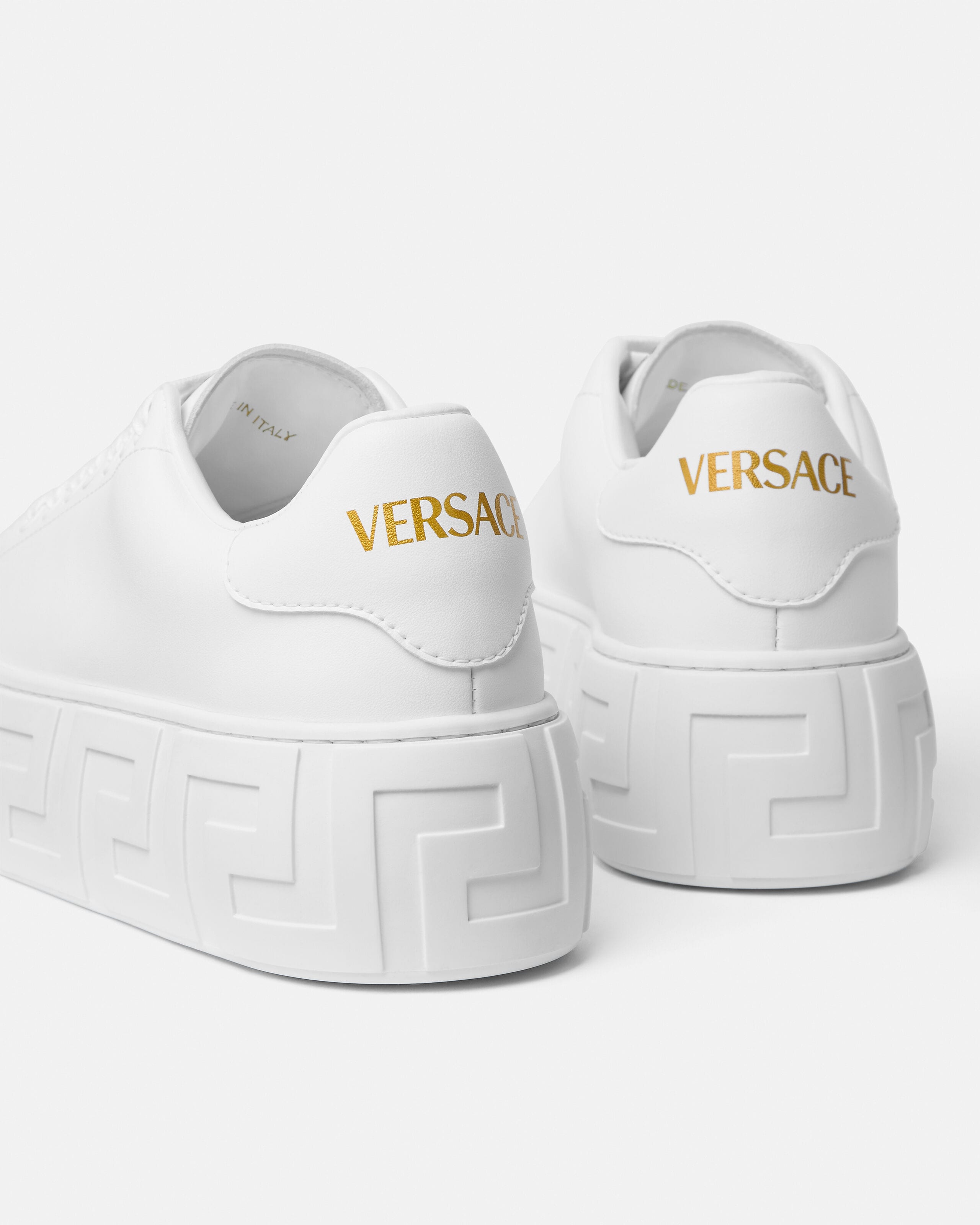 La Greca Platform Sneakers | VERSACE US