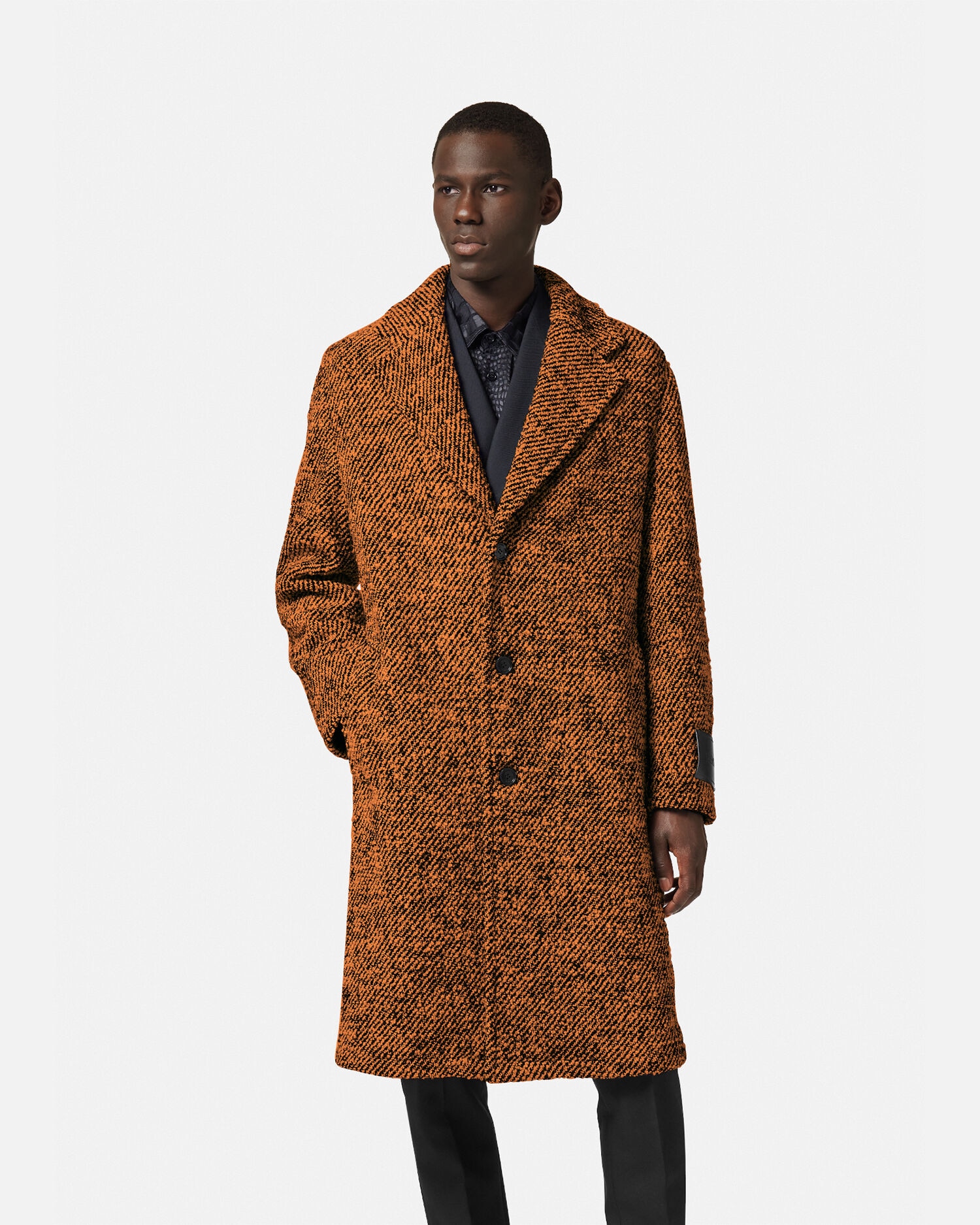 Boucl Long Coat