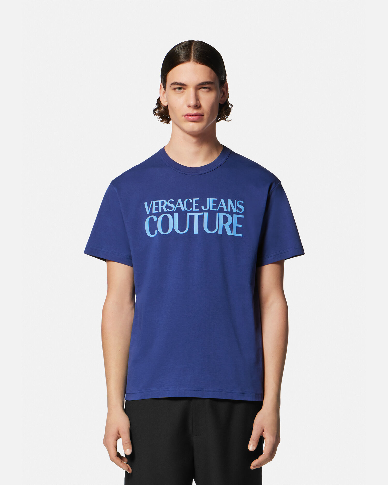 Versace jeans couture hotsell t shirt blue