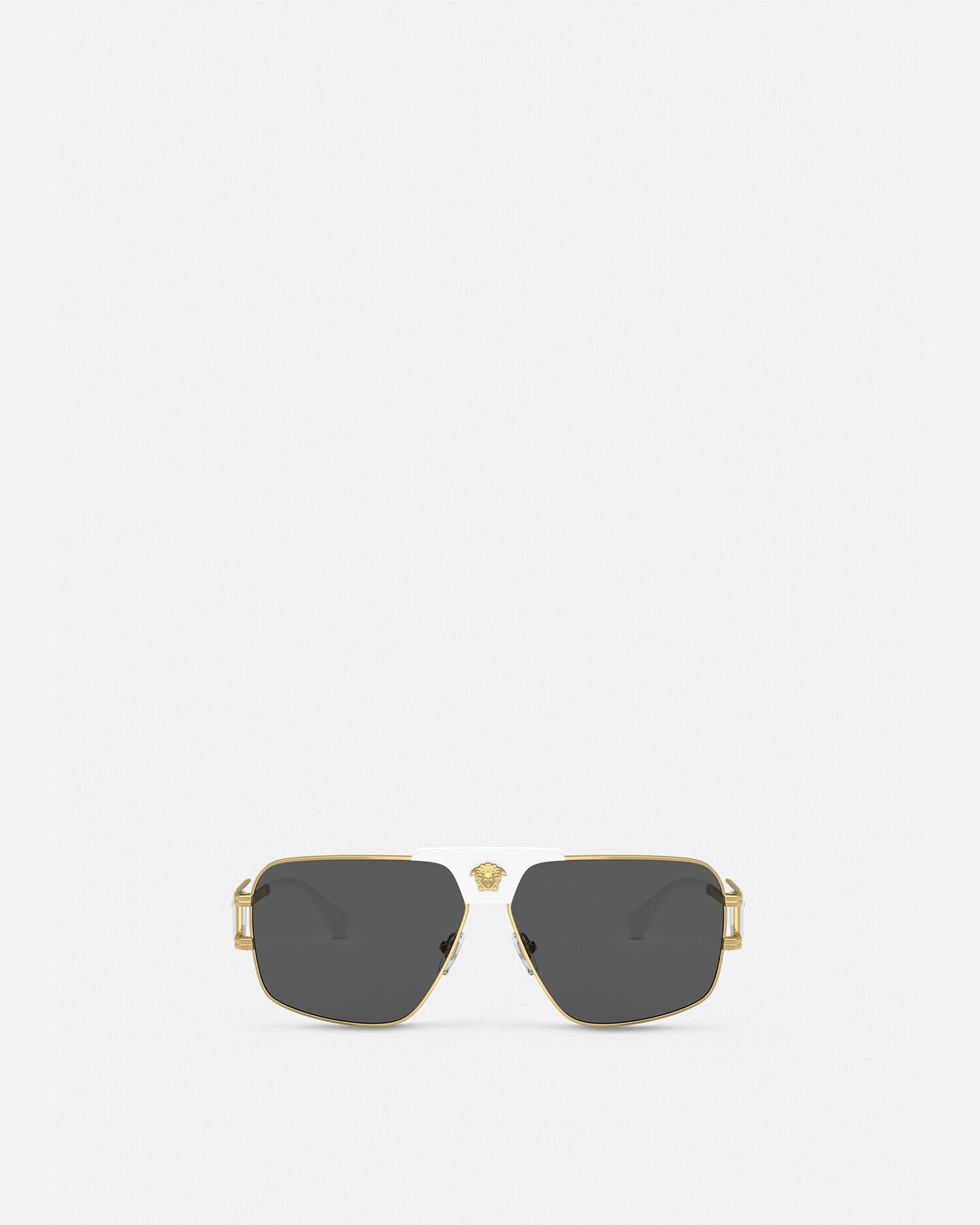 Aviator clearance white sunglasses