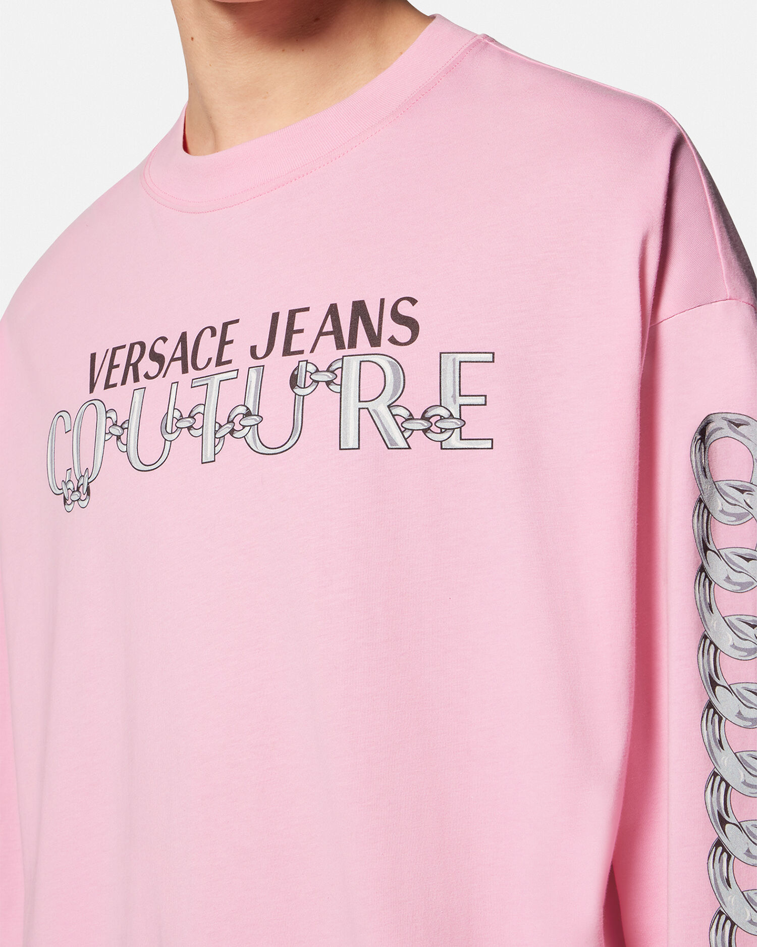 T shirt outlet manche longue versace