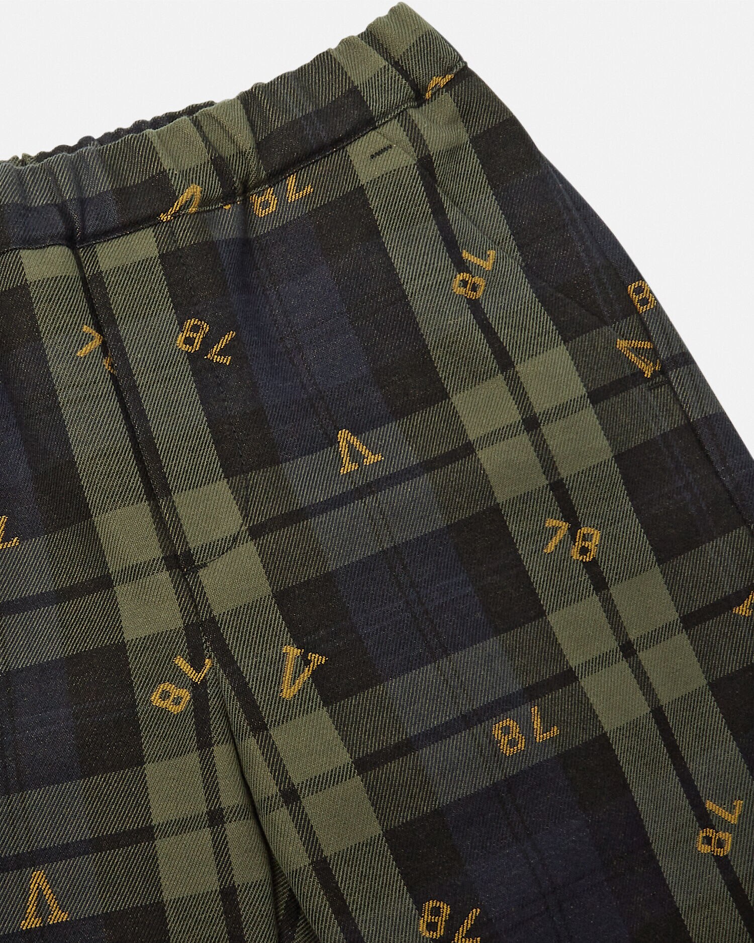 Plaid kids pants hot sale