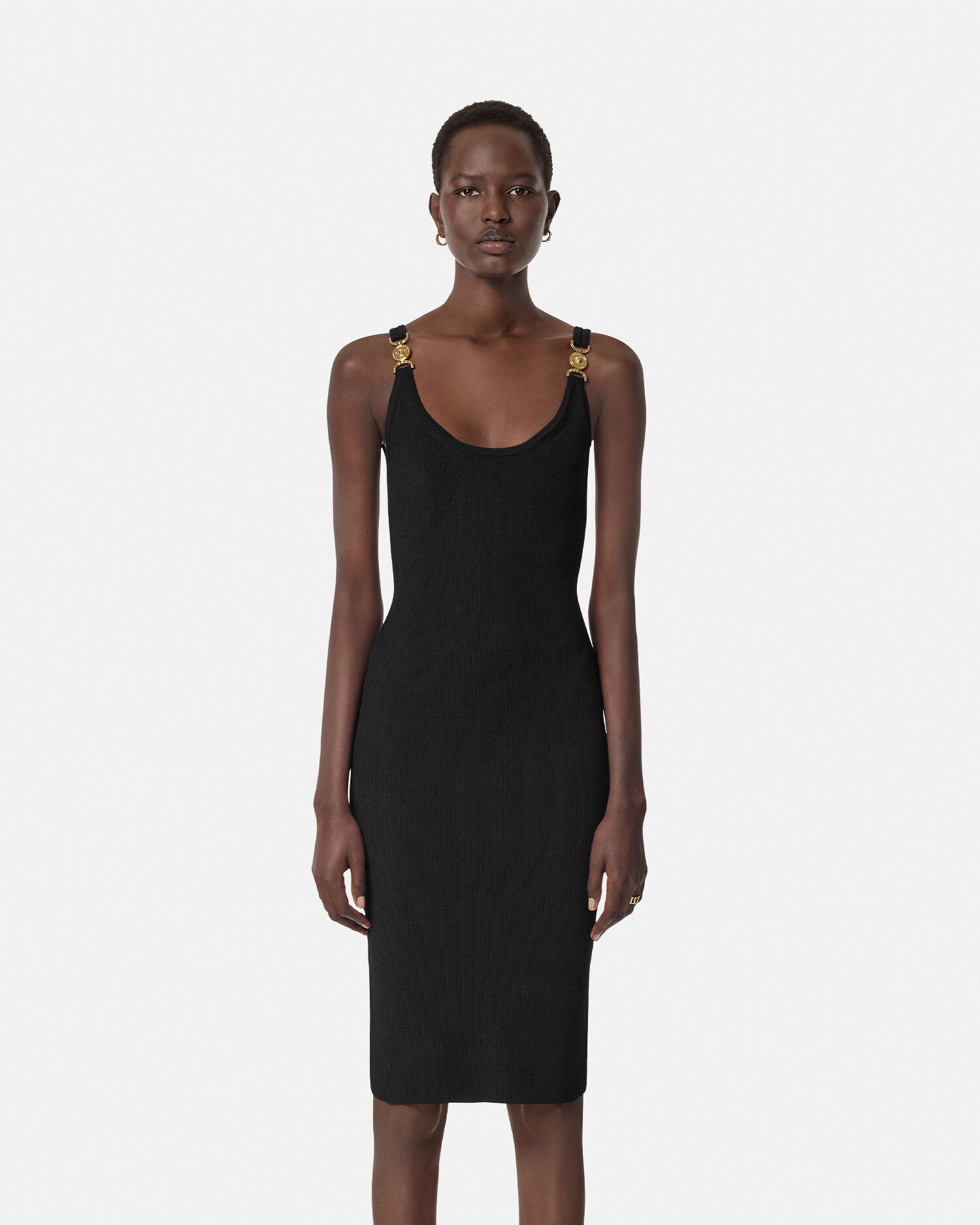 Medusa 95 Ribbed Knit Mini Dress