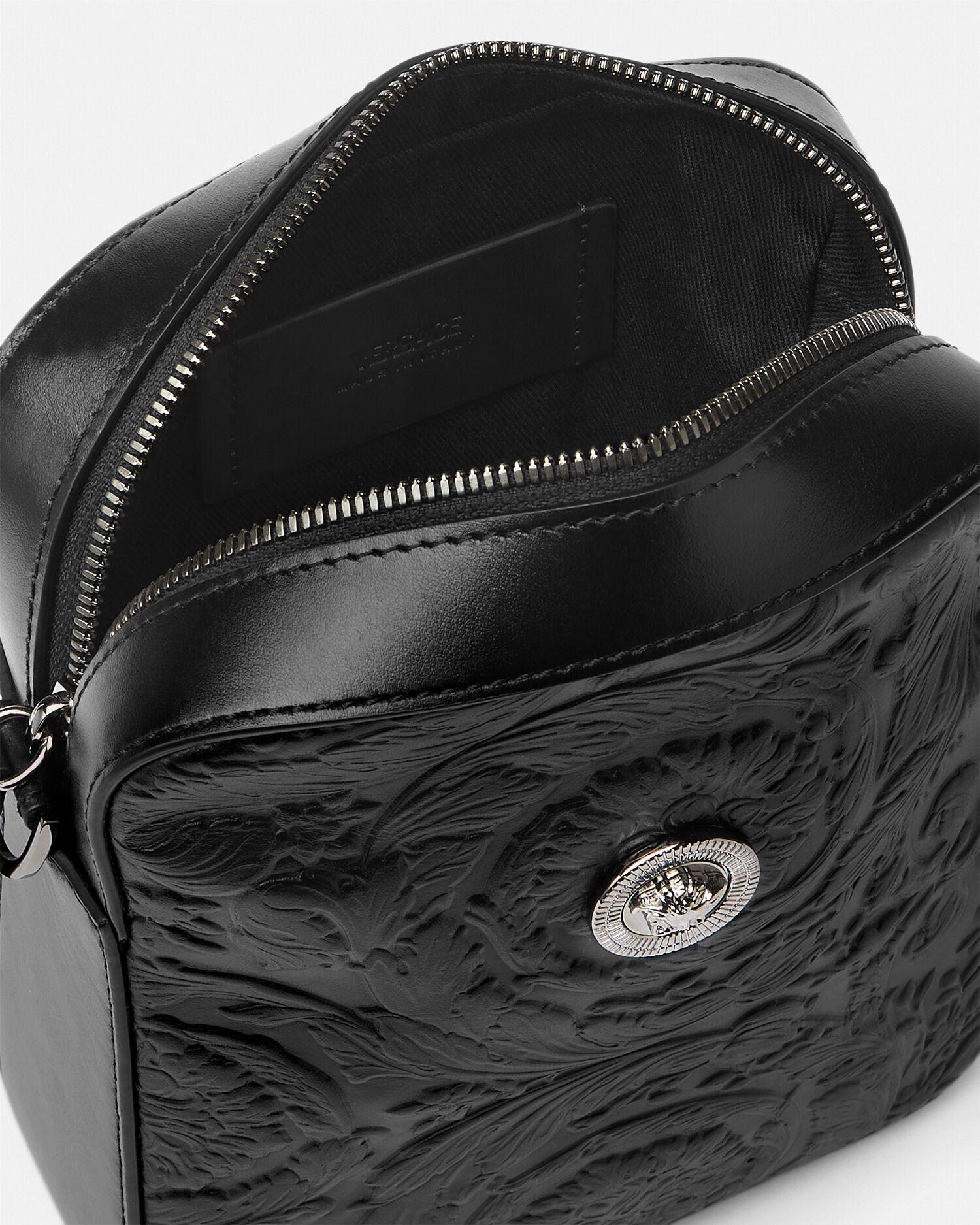 Bandolera Medusa Biggie Barocco Negro VERSACE