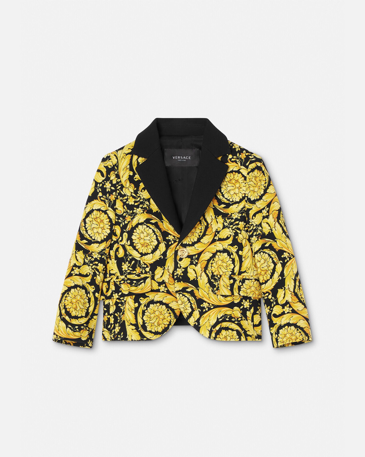 Versace gold top blazer