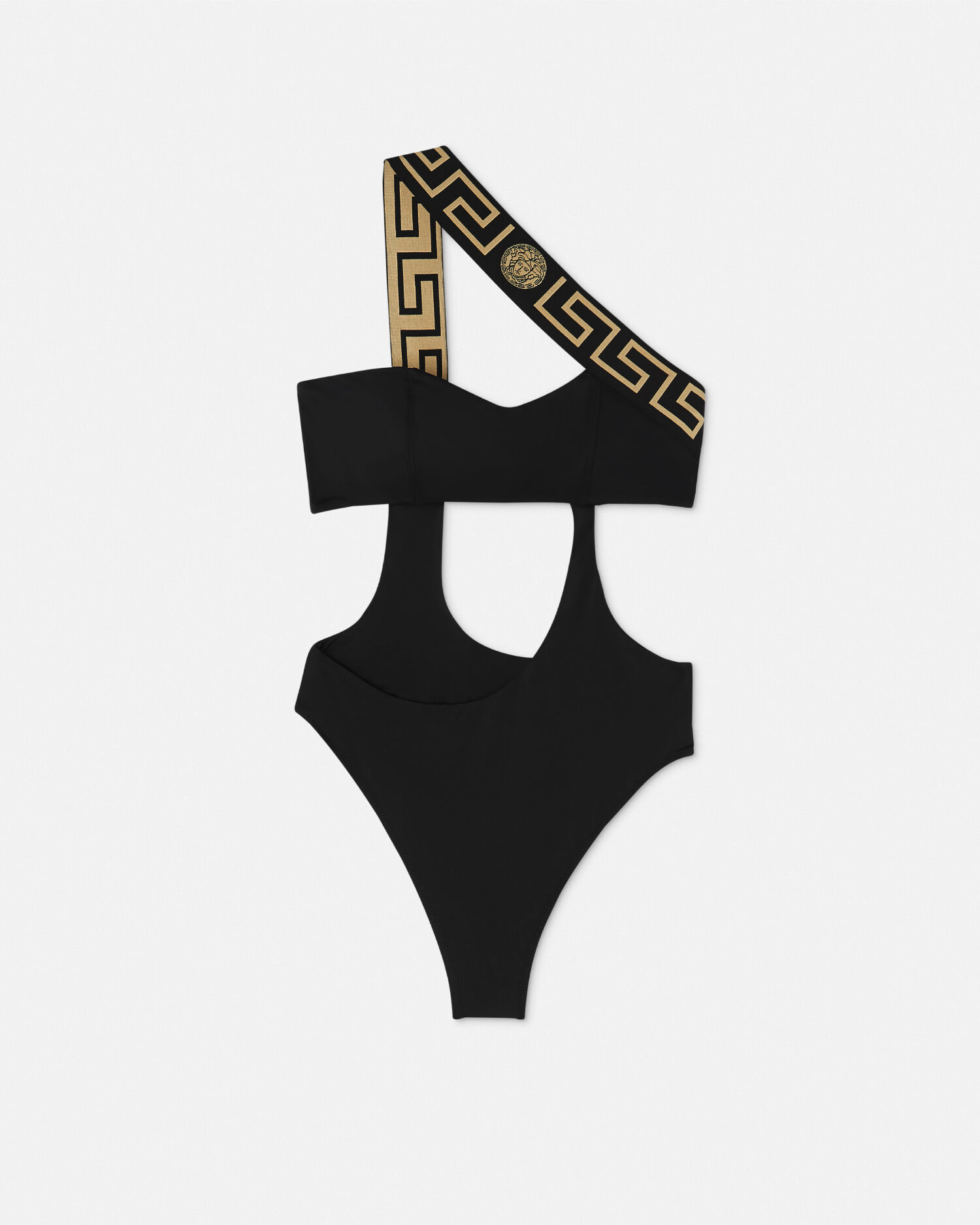 One-Piece Swimsuit Black | VERSACE US