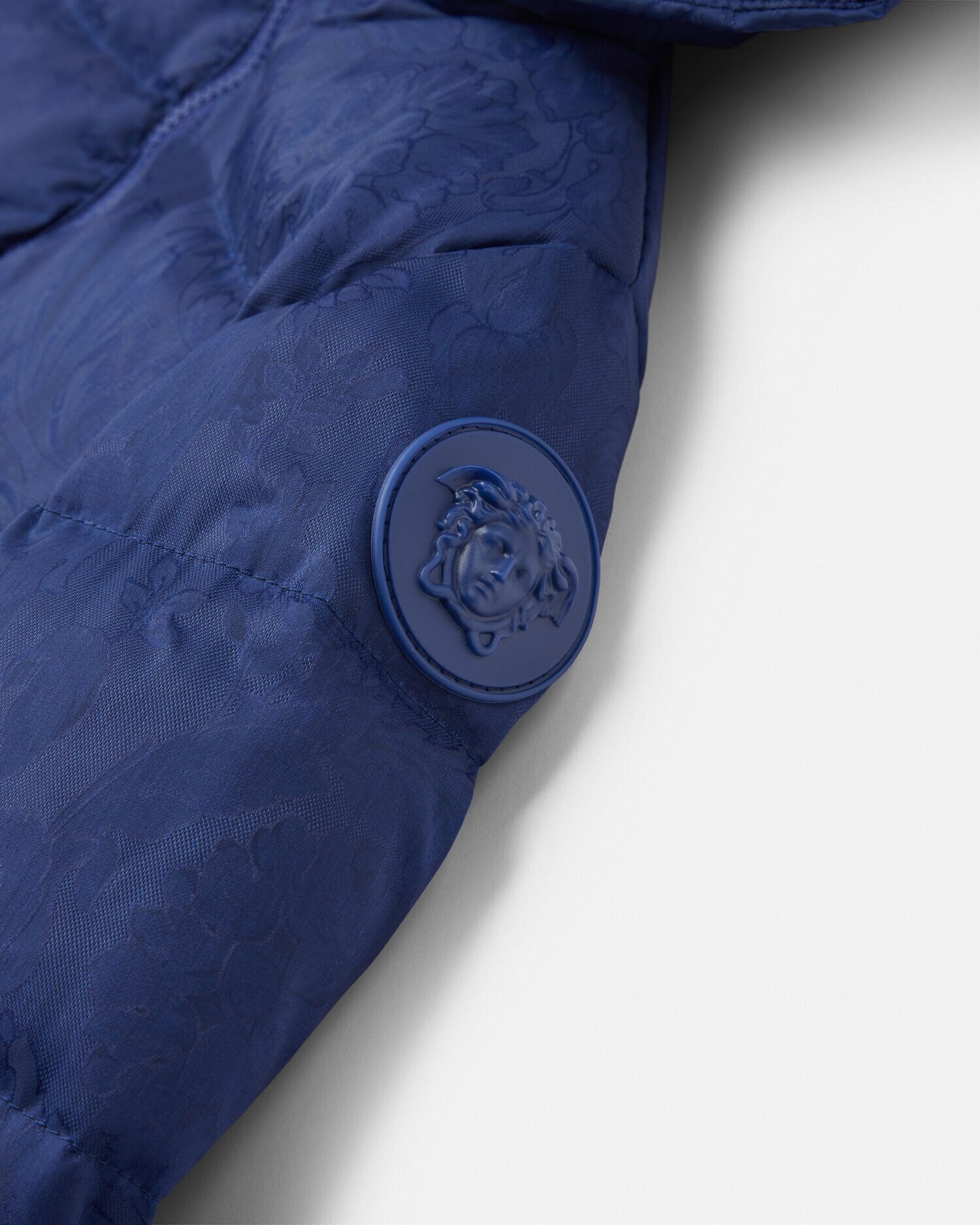 Barocco Jacquard Baby Puffer Jacket