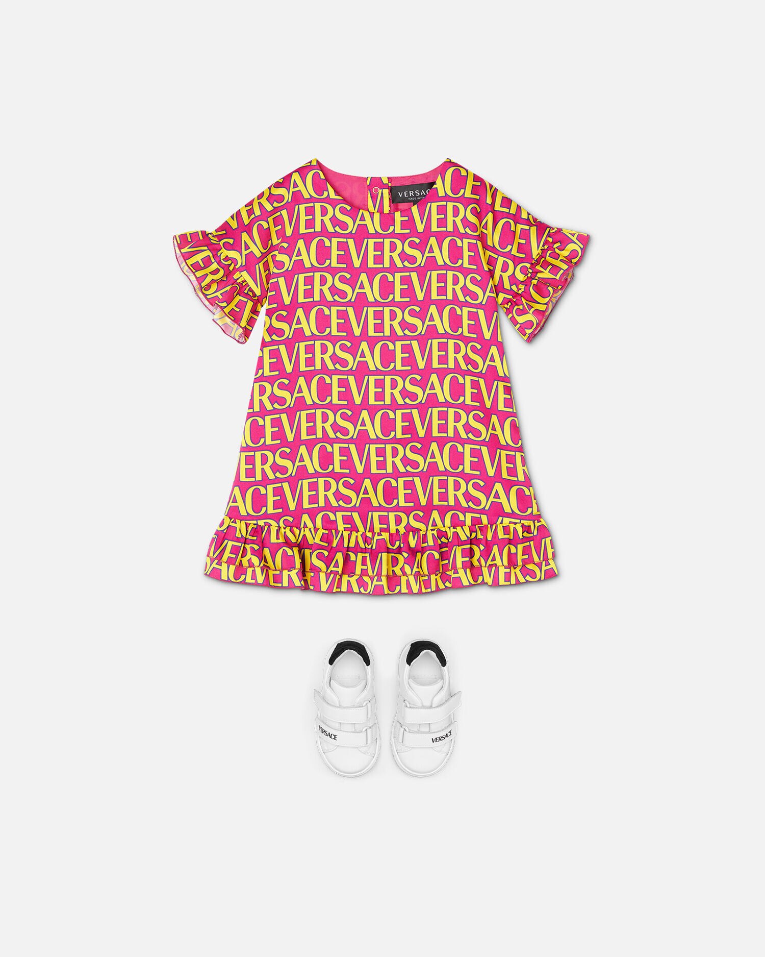 Versace Kids Versace Allover Baby Dress for Baby Girls Online