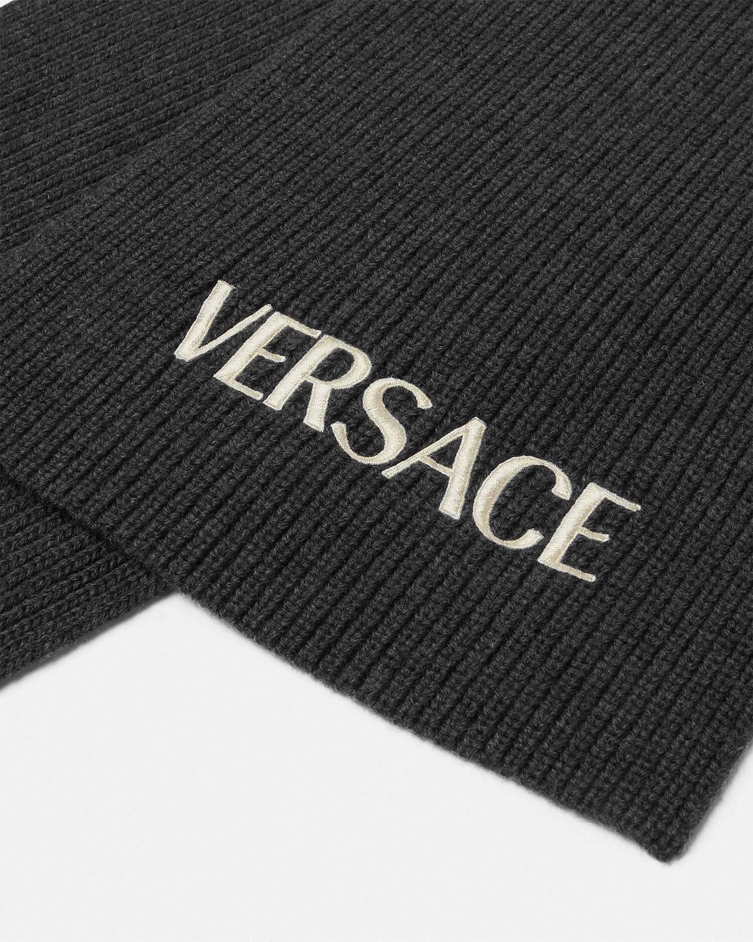 Versace Logo Kids Knit Scarf