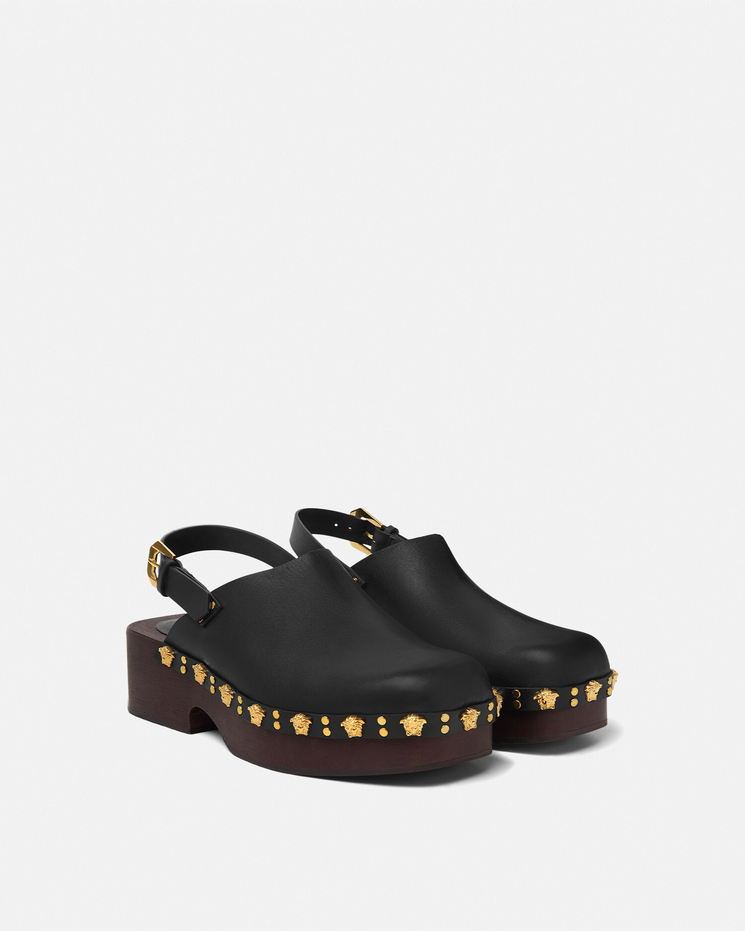 Versace studded sandals cheap