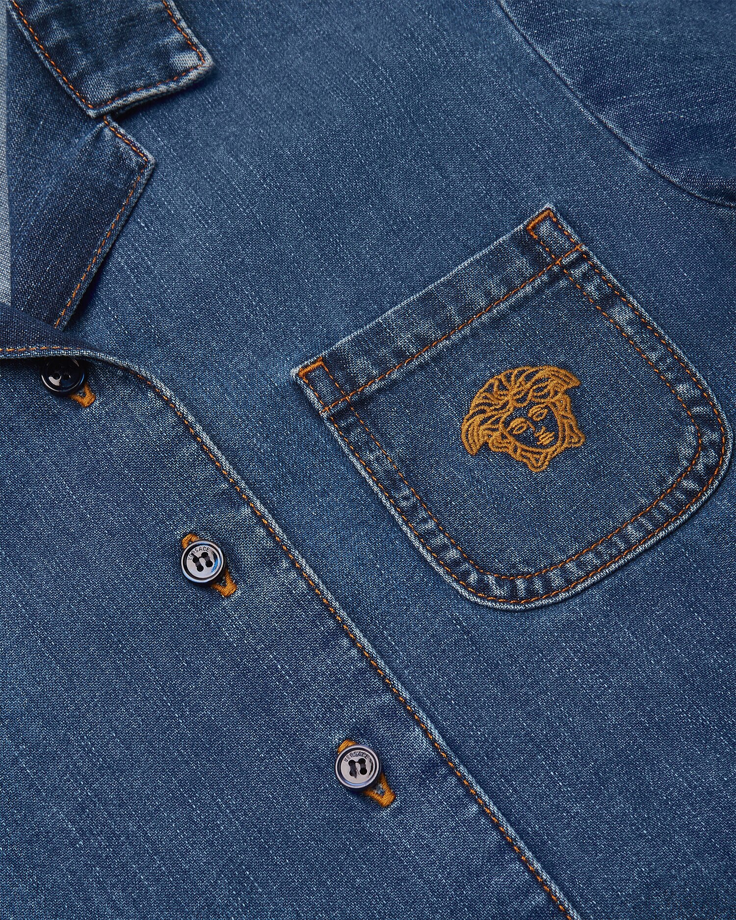 Versace denim shirt 2025
