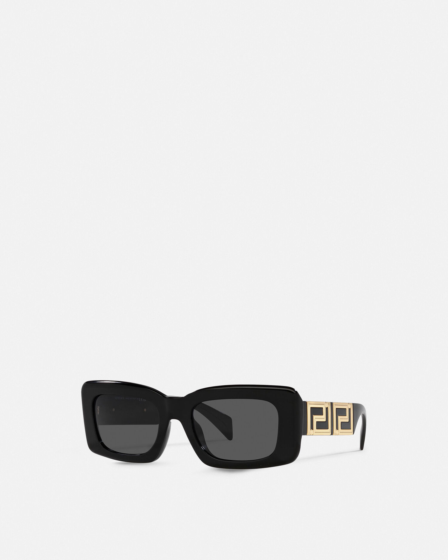 Versace black greca squared sunglasses cheap