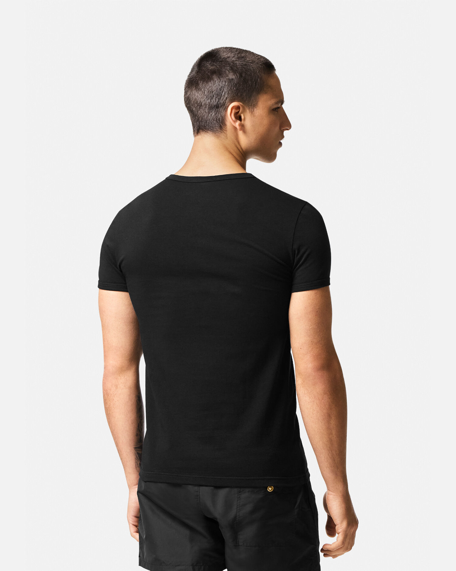 Camiseta versace negra clearance