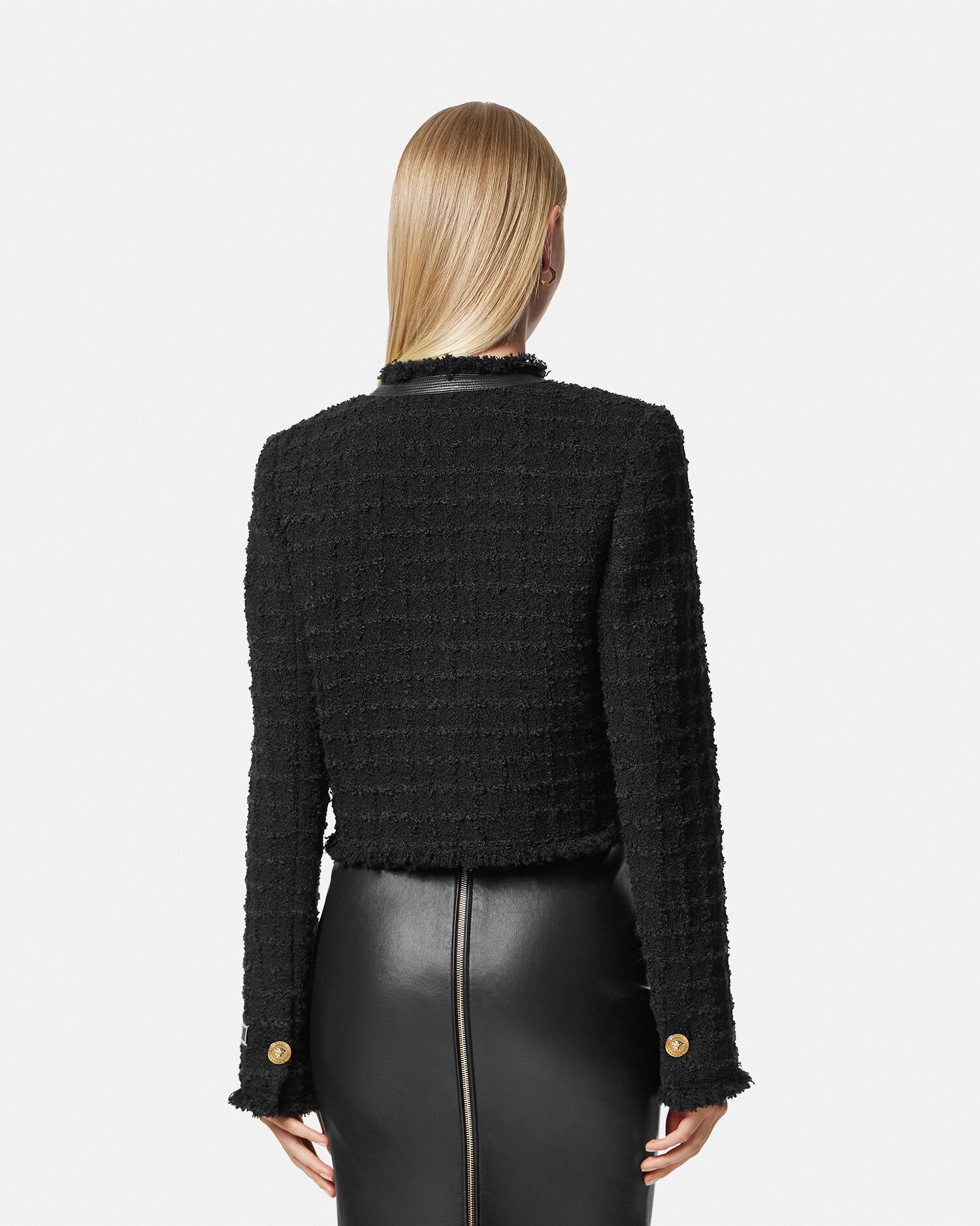 Giacca in tweed boucl