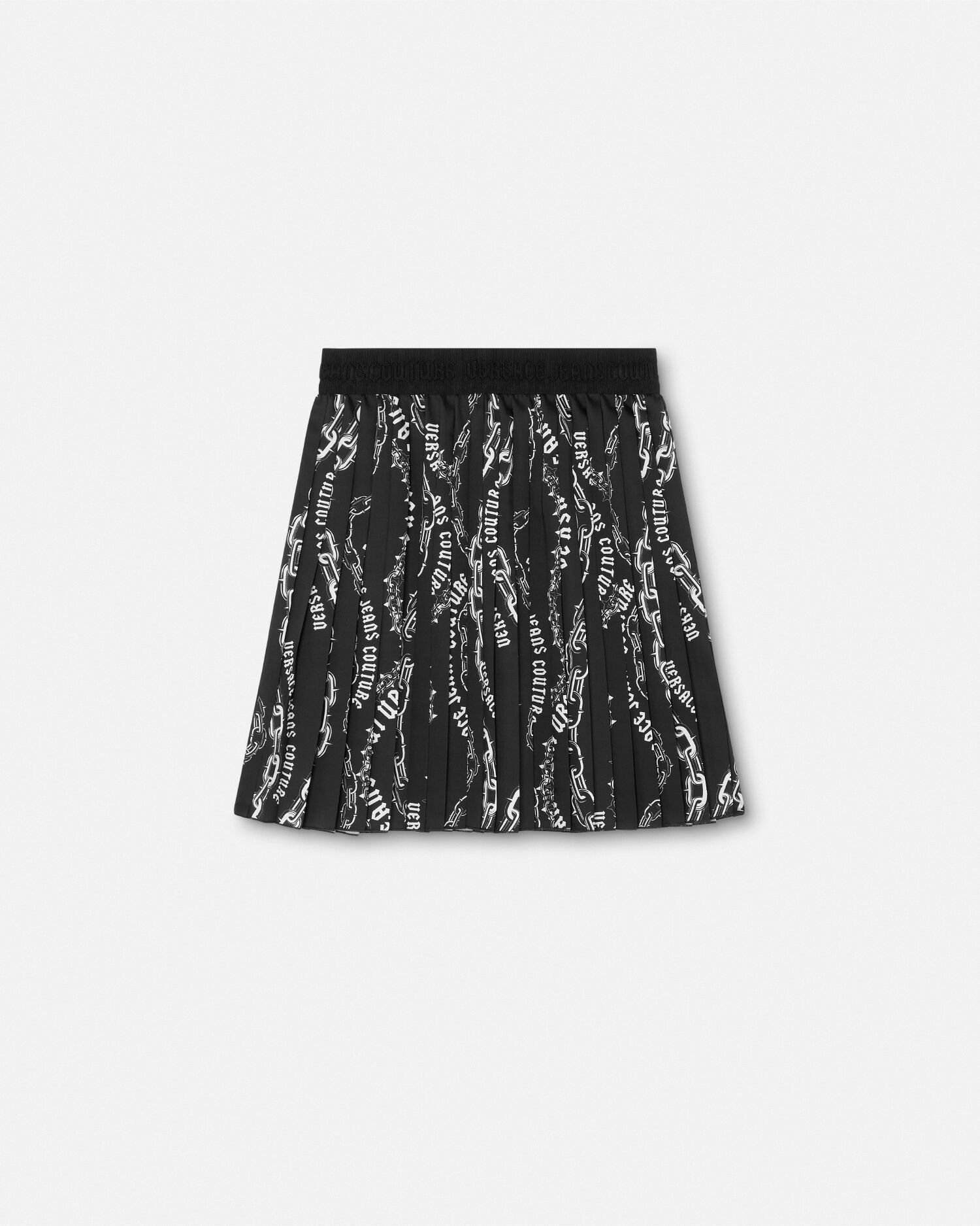 Black and white versace skirt store