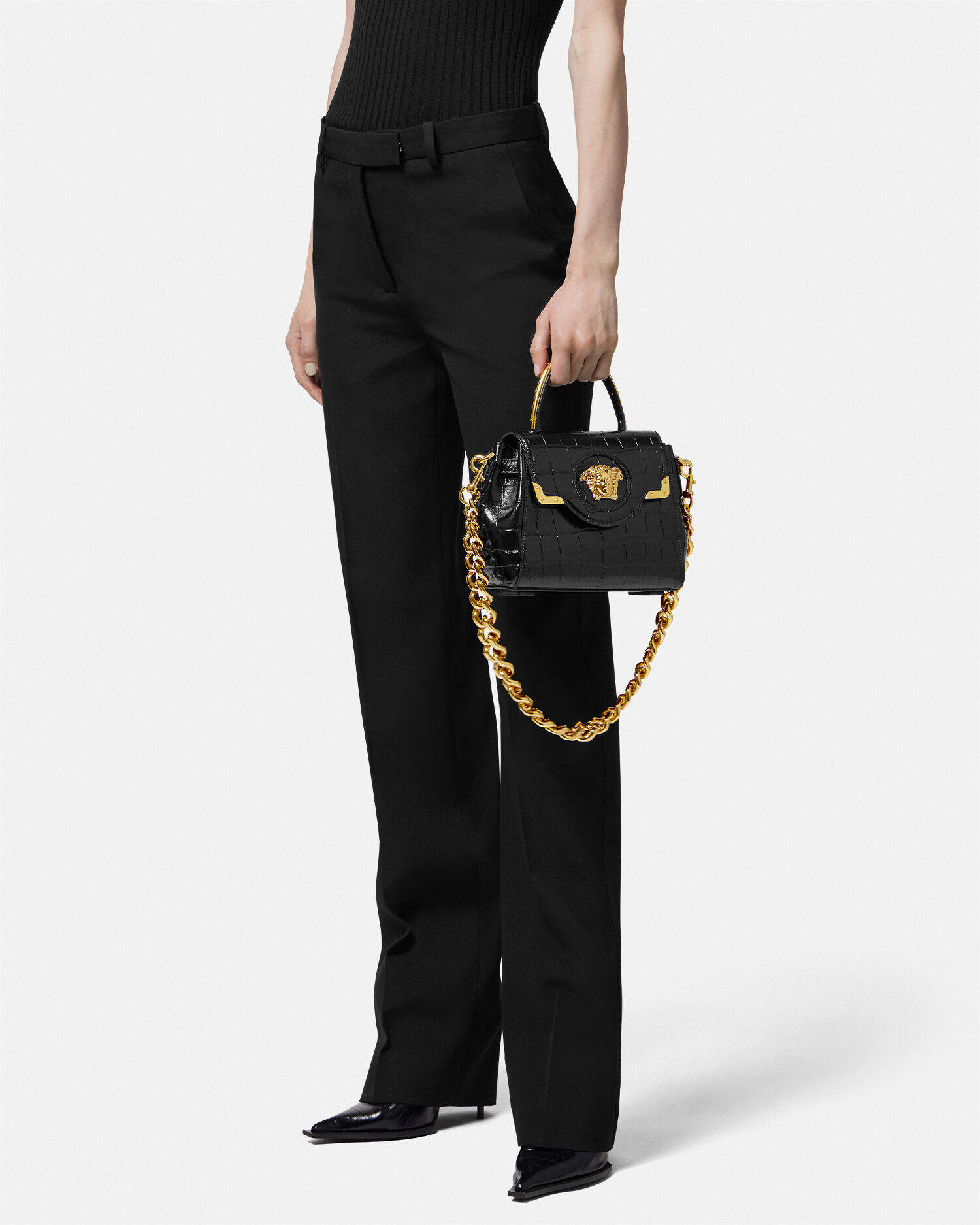 Croc Effect La Medusa Small Handbag