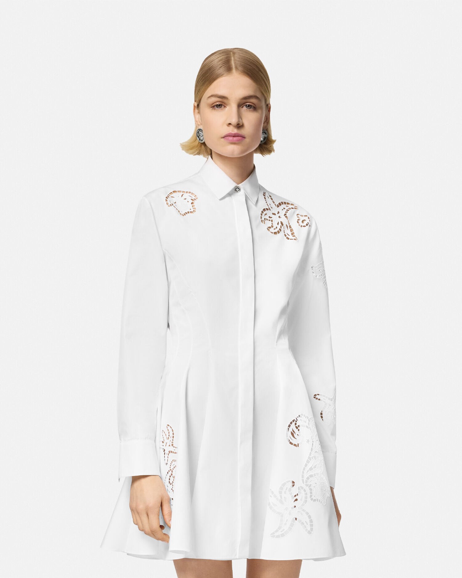 Versace shirt dress outlet