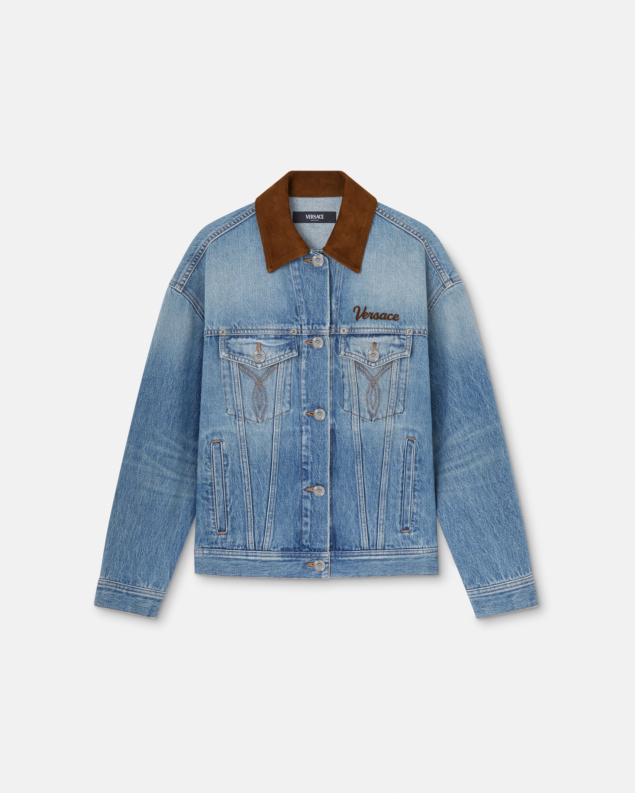 Versace Denim Jackets for Women | US Online Store