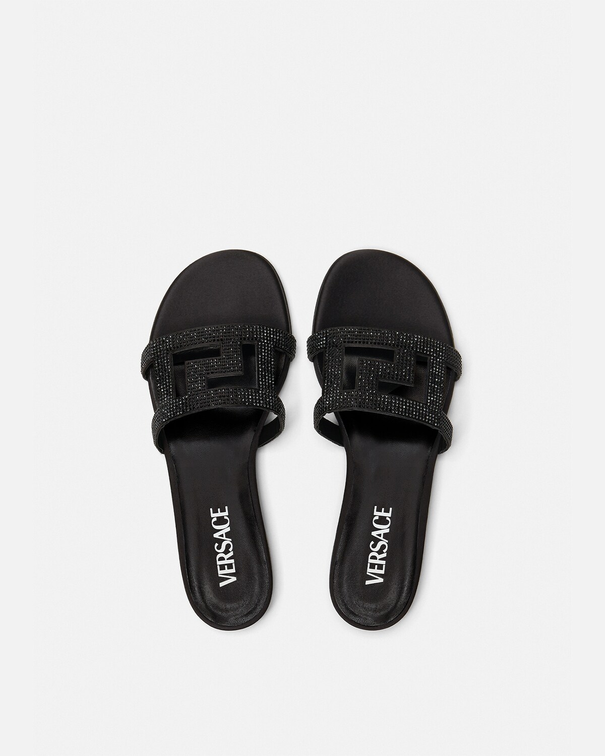 Versace womens flat sandals Clearance