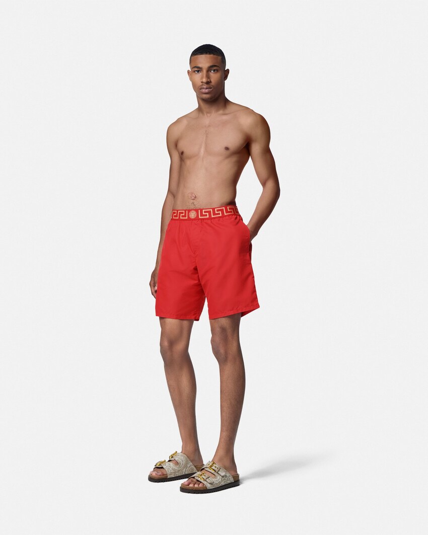 Versace Ba&ntilde;ador bermuda rojo 2