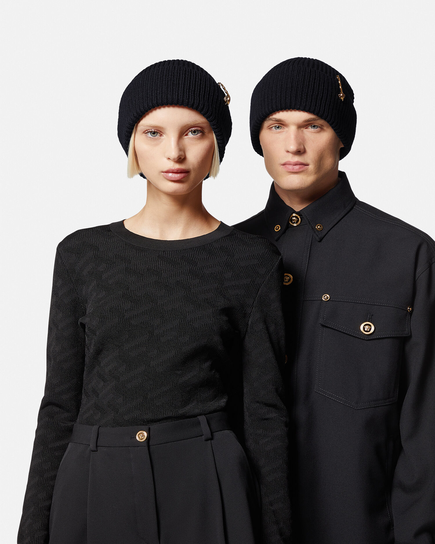 Versace beanie discount