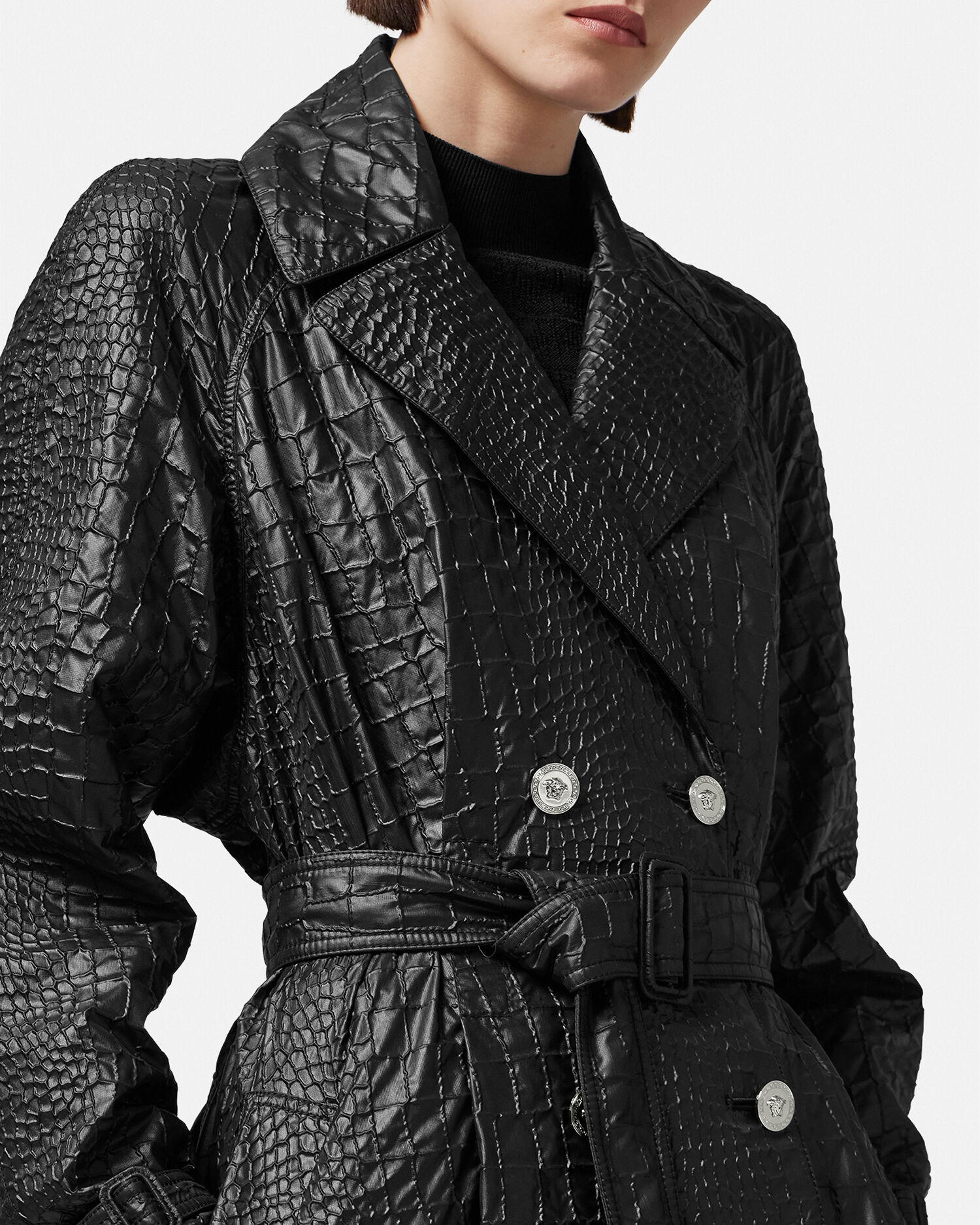 Trench versace shop