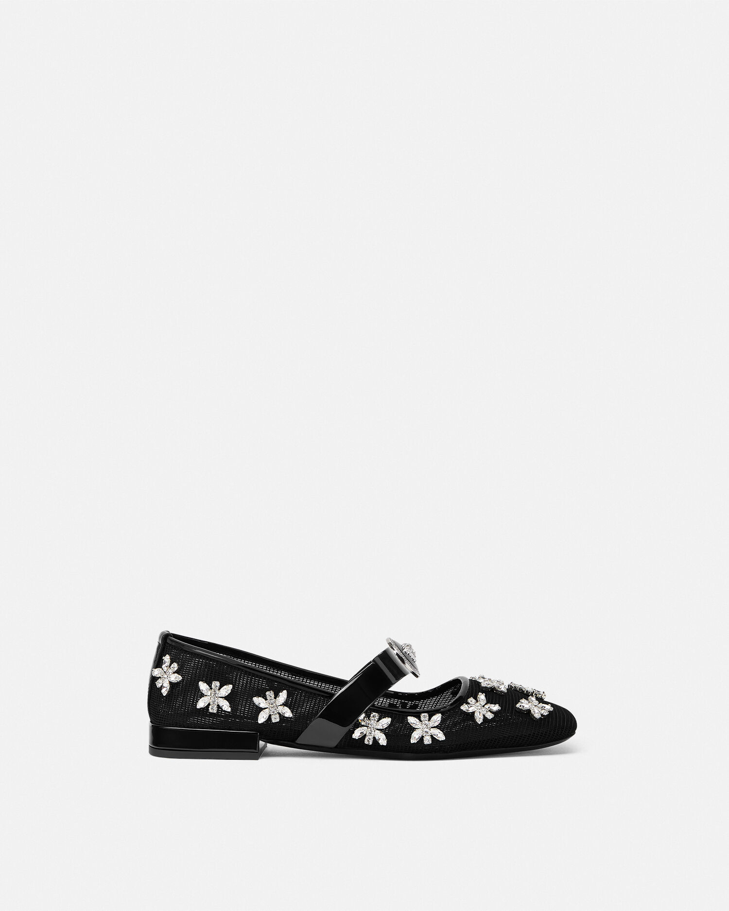 Versace ballerina shoes discount