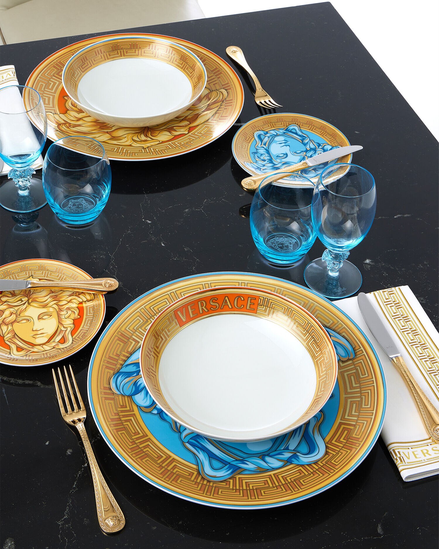 Luxury Plates Dinnerware VERSACE US