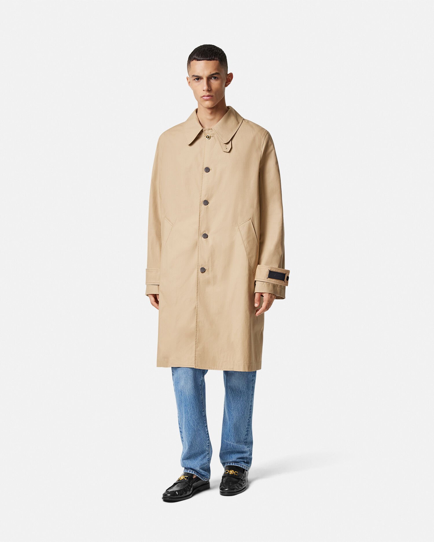 Versace trench deals coat
