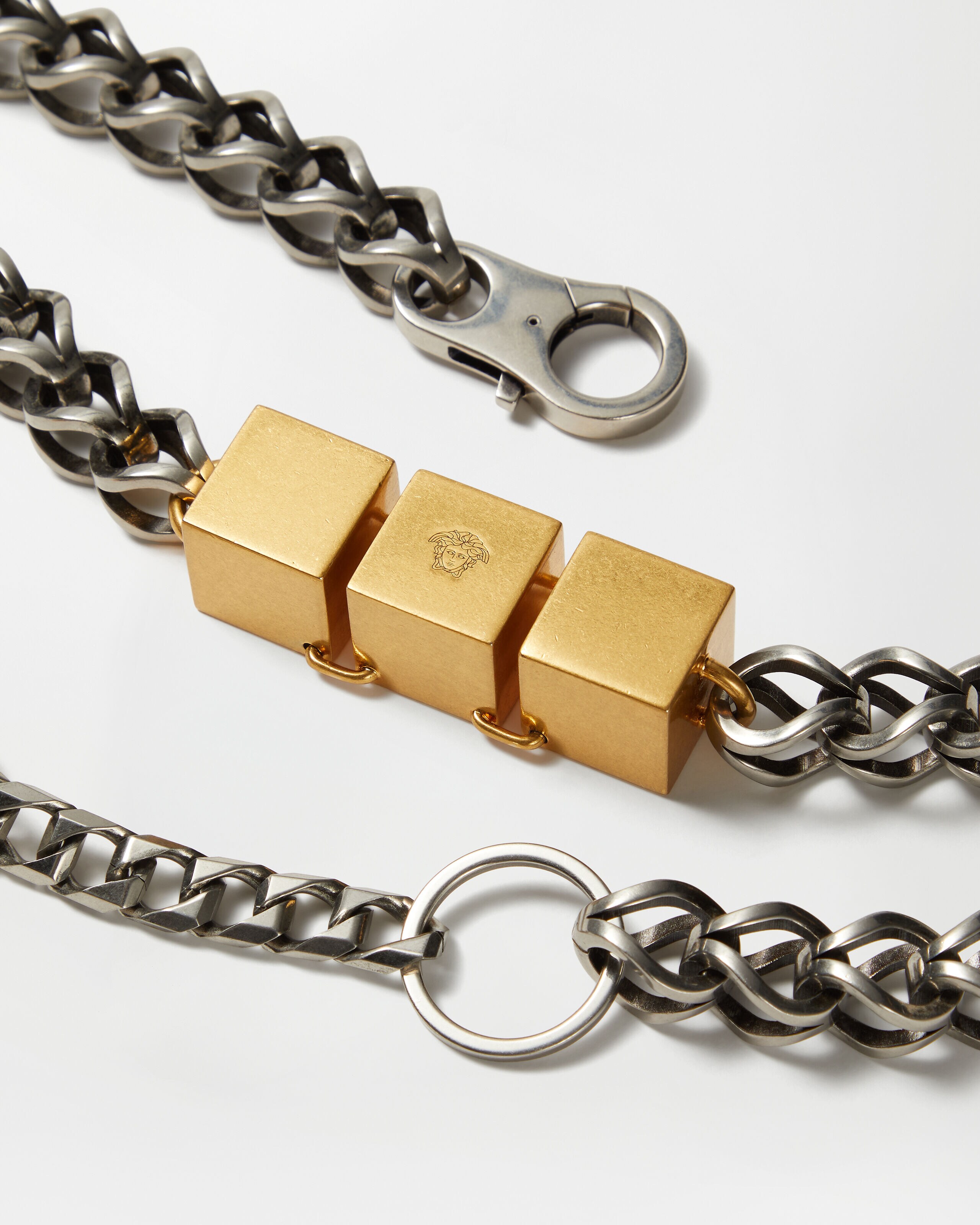 Chains Keychain Silver,Gold | VERSACE US
